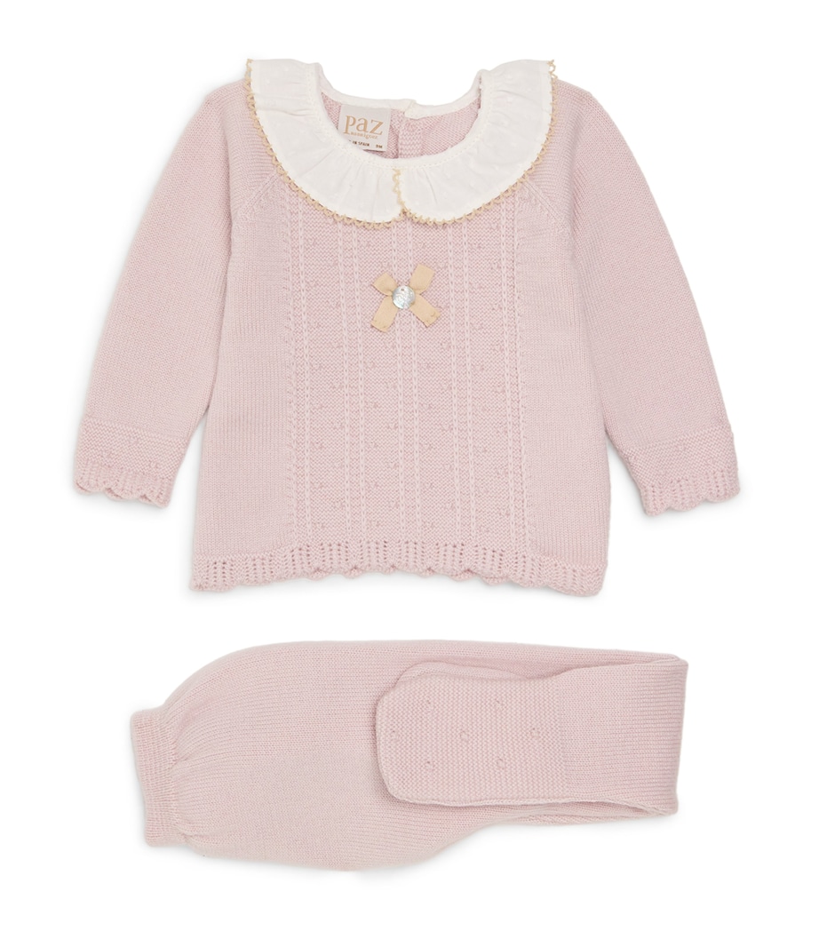 Merino Wool Sweater and Leggings Set (9 Months) 39 H56 Image 1