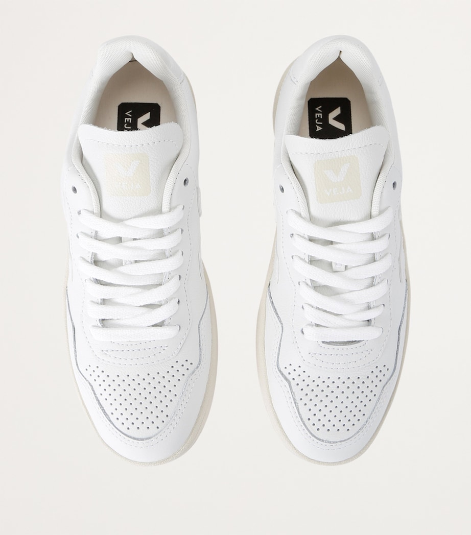 Veja Leather V-90 Sneakers White/oth Image 4