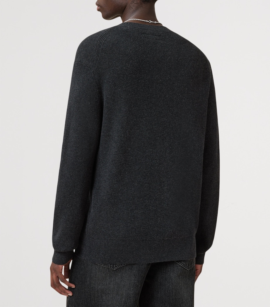 Organic Cotton-Wool Aspen Sweater CINDER BLACK Image 6