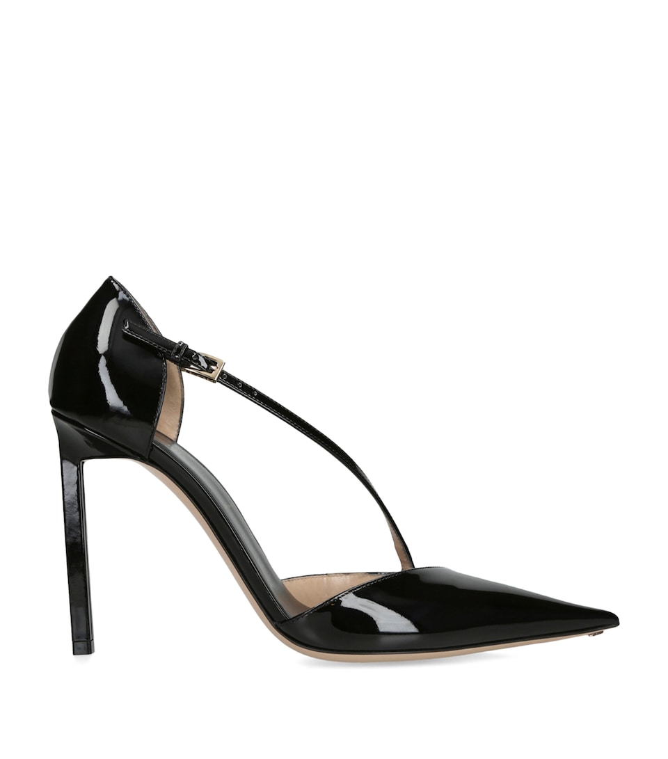 TOM FORD Patent Leather Eva D’Orsay Pumps 105 Black