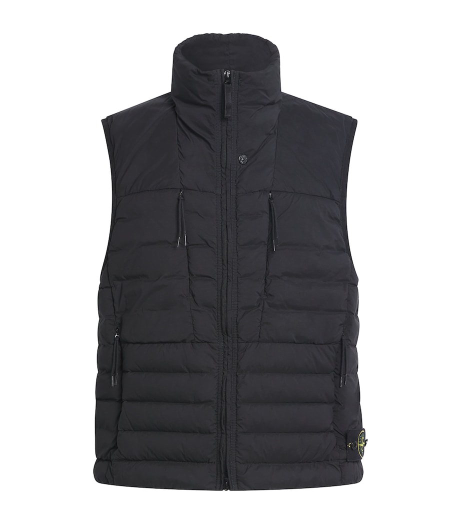 Down Seamless Tunnel Puffer Gilet V0029 Image 1