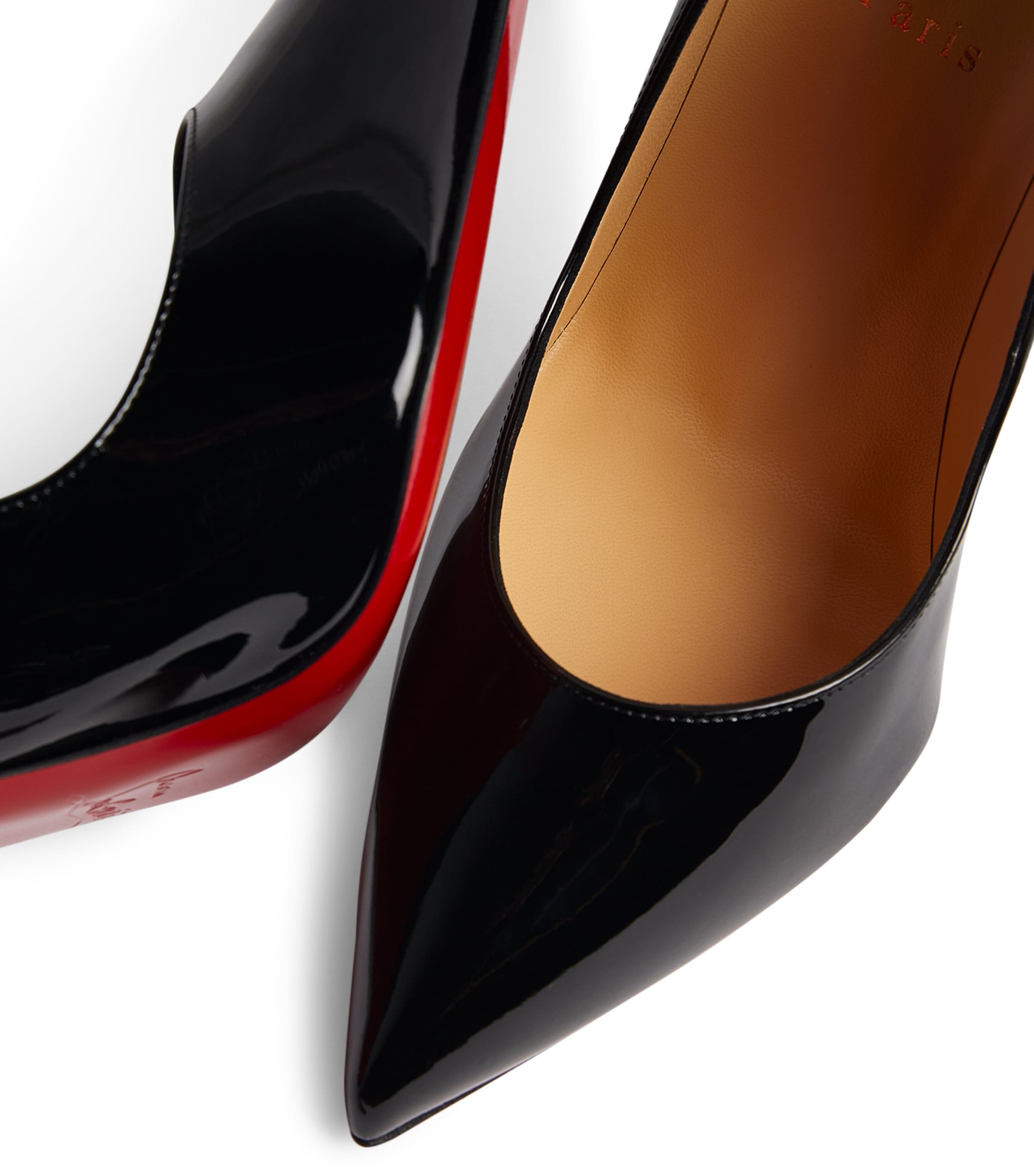 Christian Louboutin Black Hot Chick Patent Leather Pumps 100