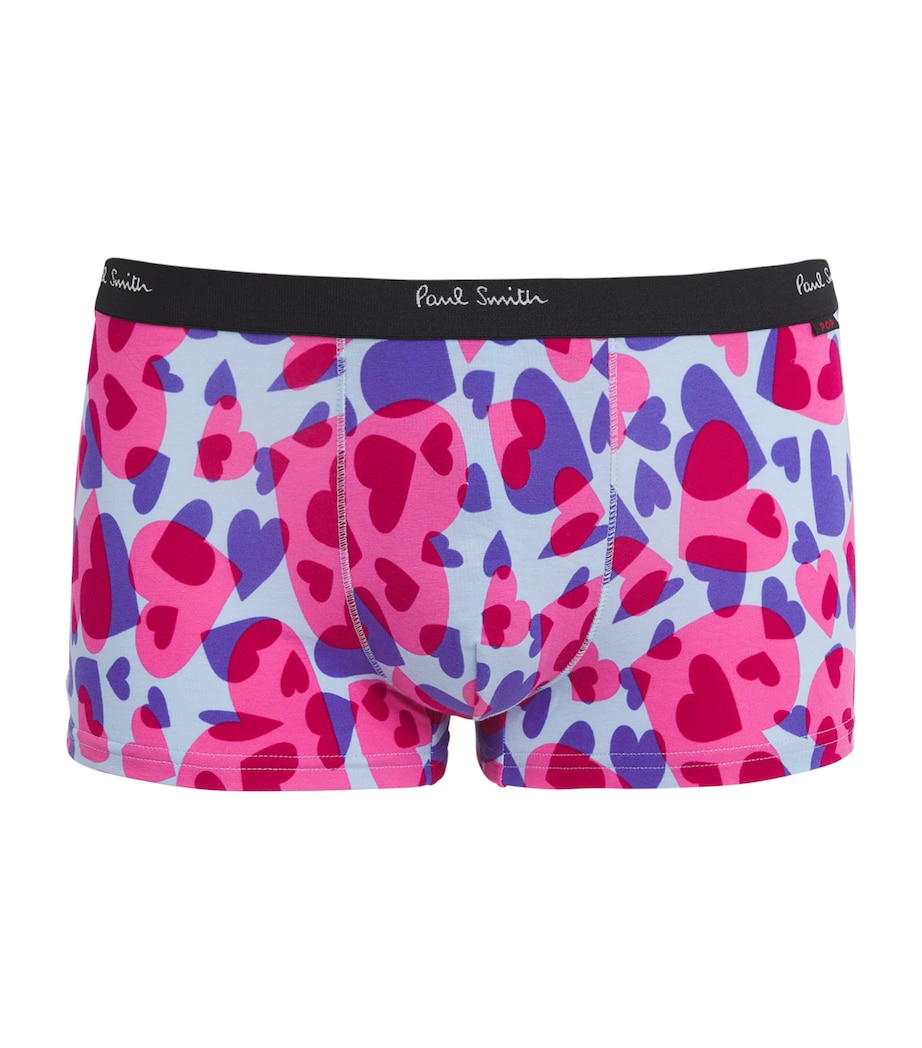 Love Hearts Boxer Briefs BLUE Image 1