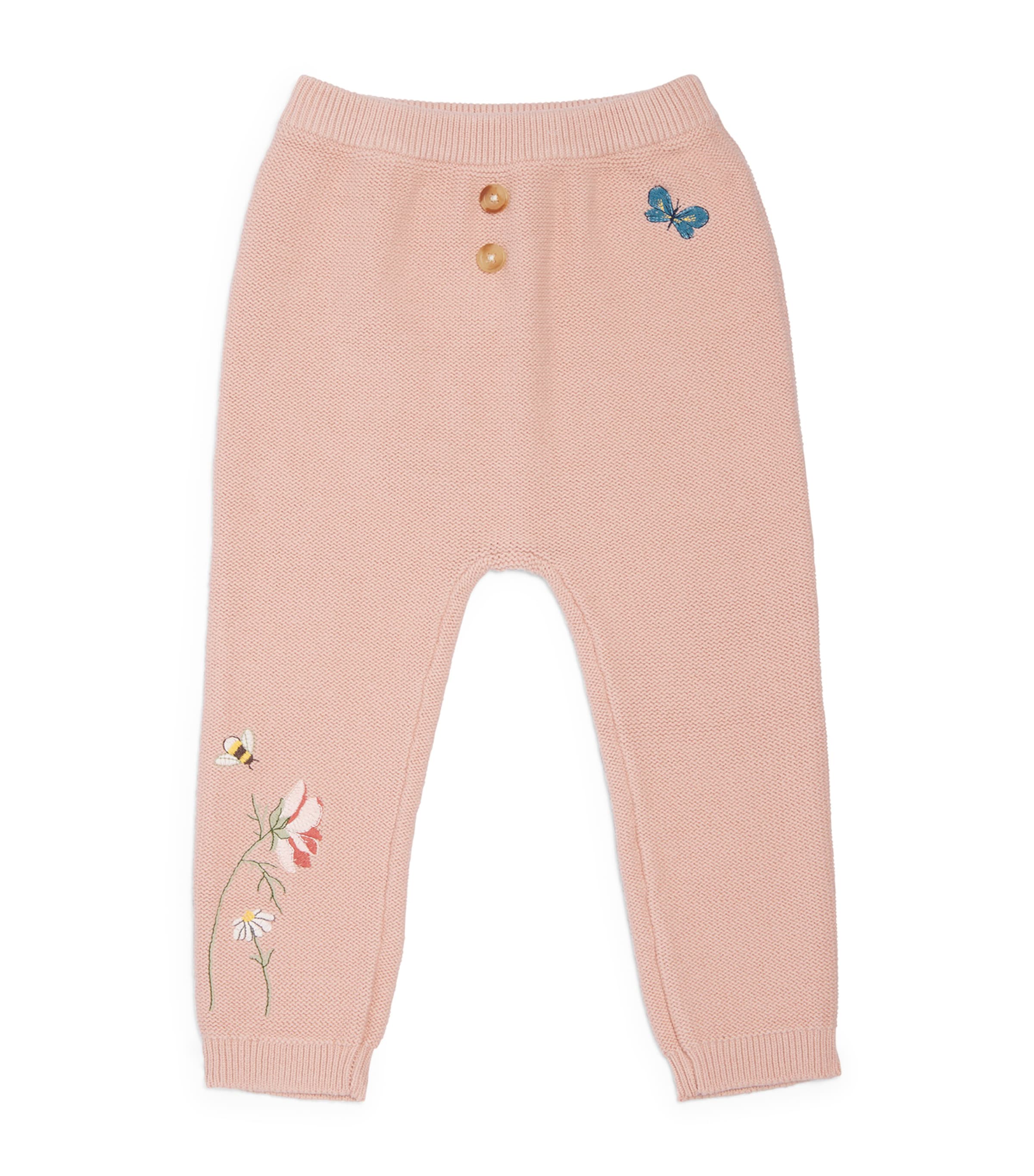 Eleanor Charles Cotton English Garden Sweatpants (0-3 Years) Eg Image 1