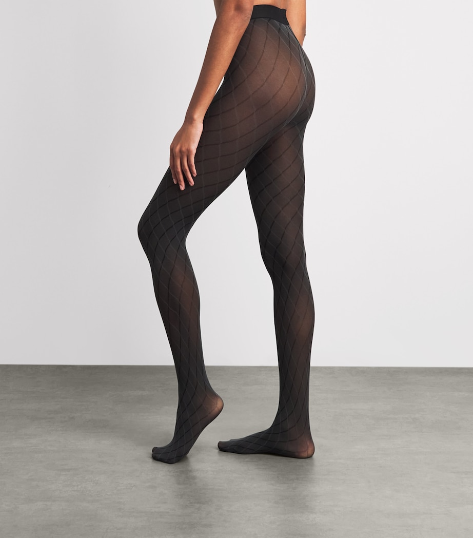 Falke Womens Intrigue 30 Tights Carbon Image 3
