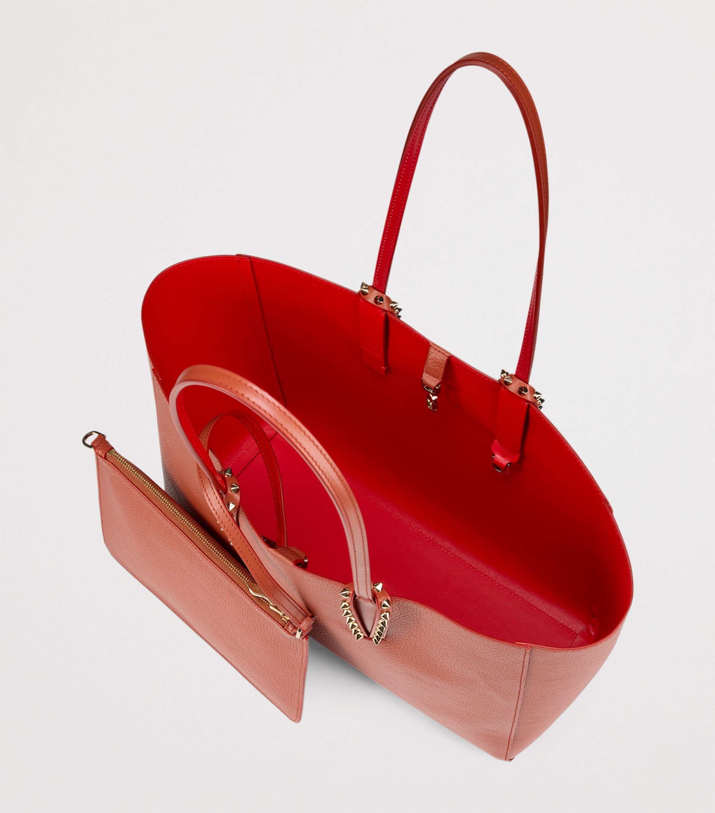 Cabata Small Calfskin Tote Bag 7221 Image 3