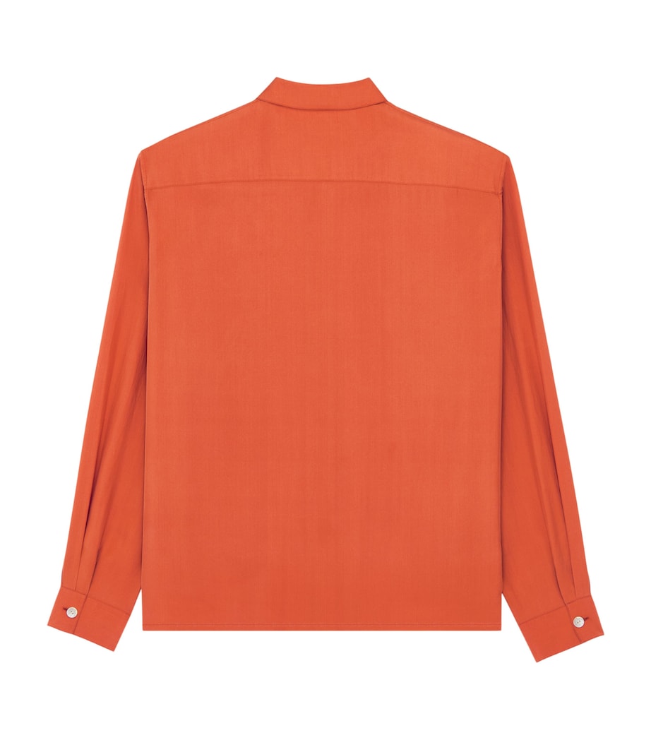 Silk Double-Pocket Shirt 6550 Image 2