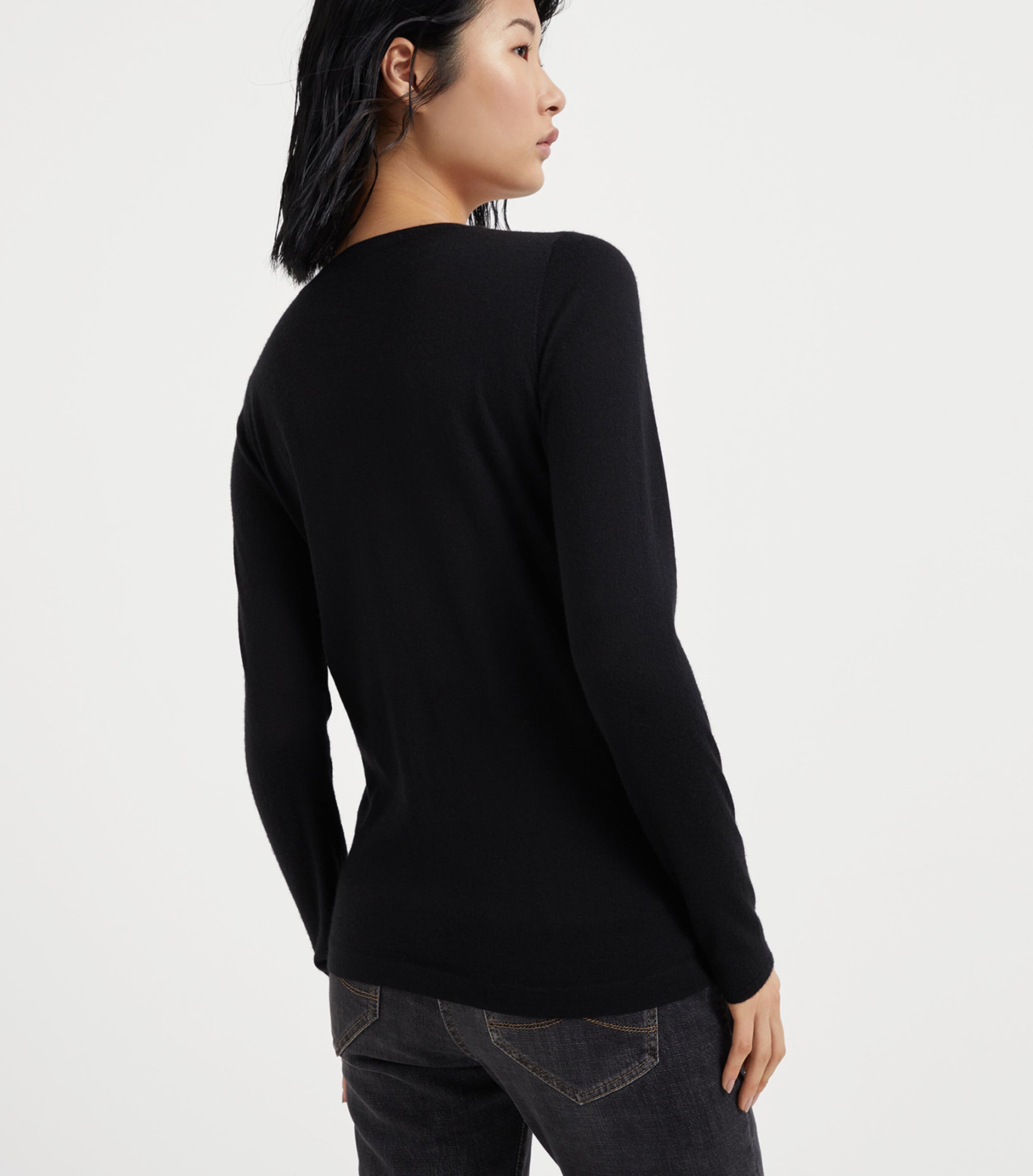 Cashmere-Silk Sweater C101 Image 3