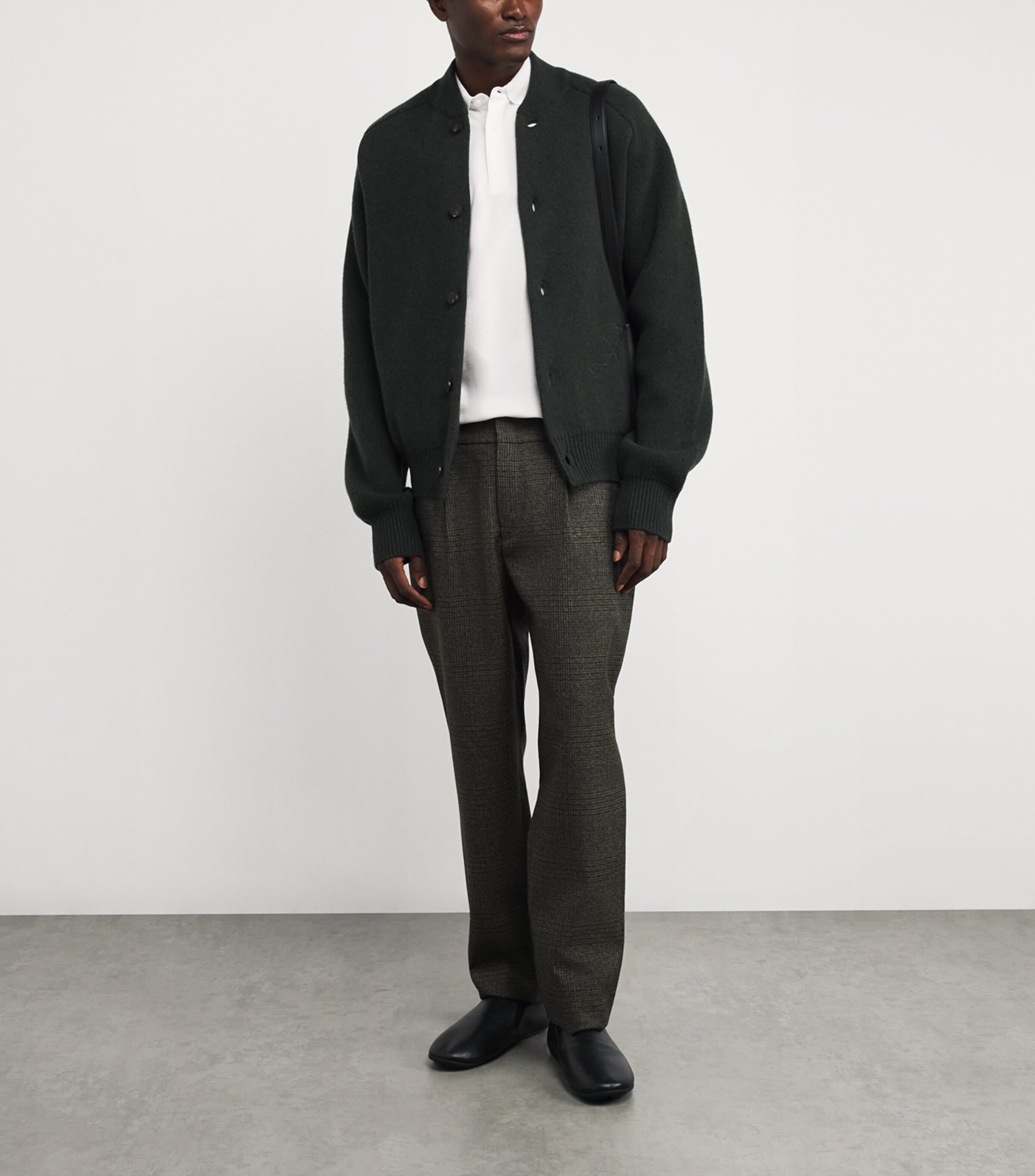 Canali Mens Cotton Polo Shirt Image 2