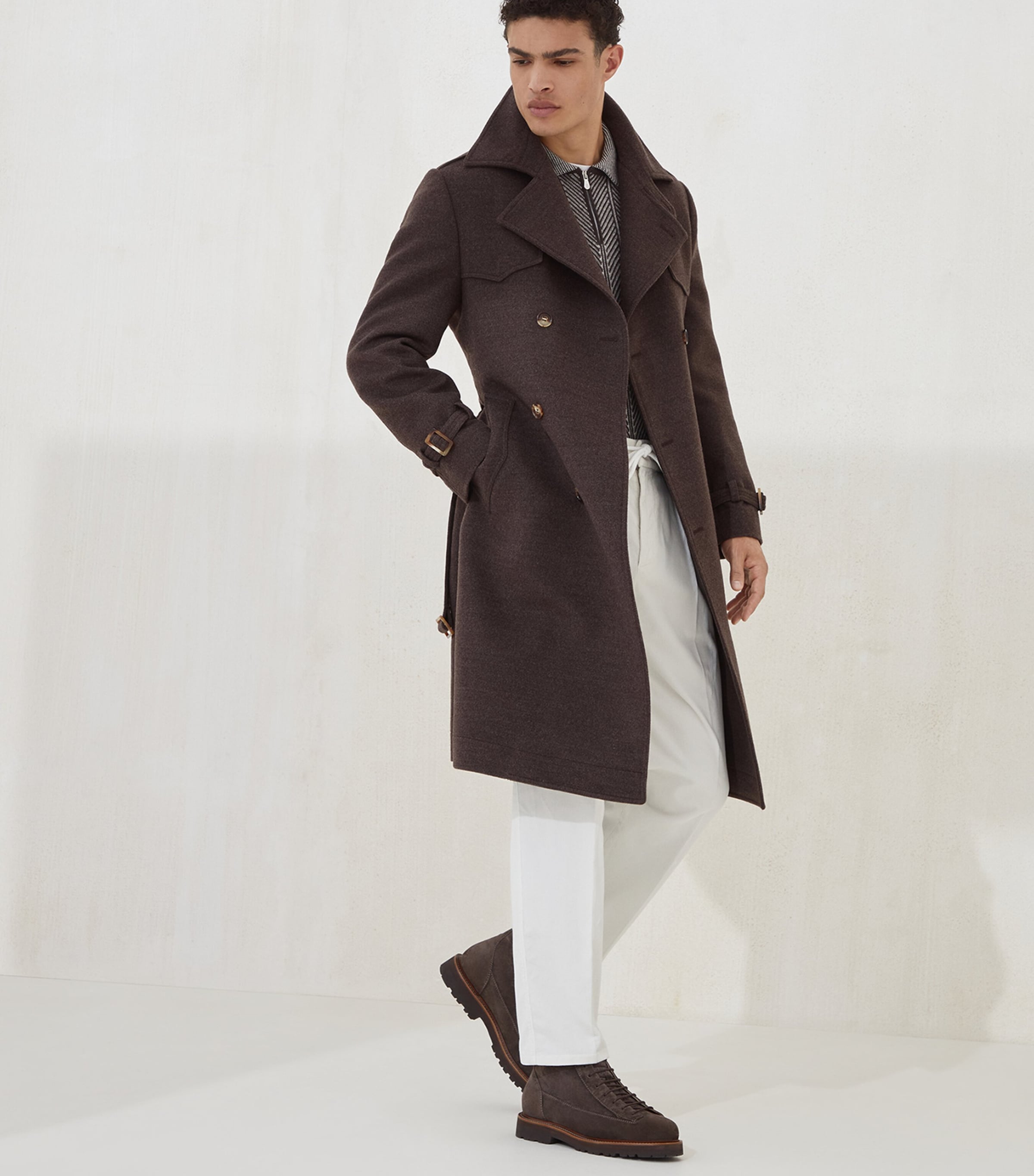 Corduroy Drawstring Leisure Fit Trousers C6007 Image 4