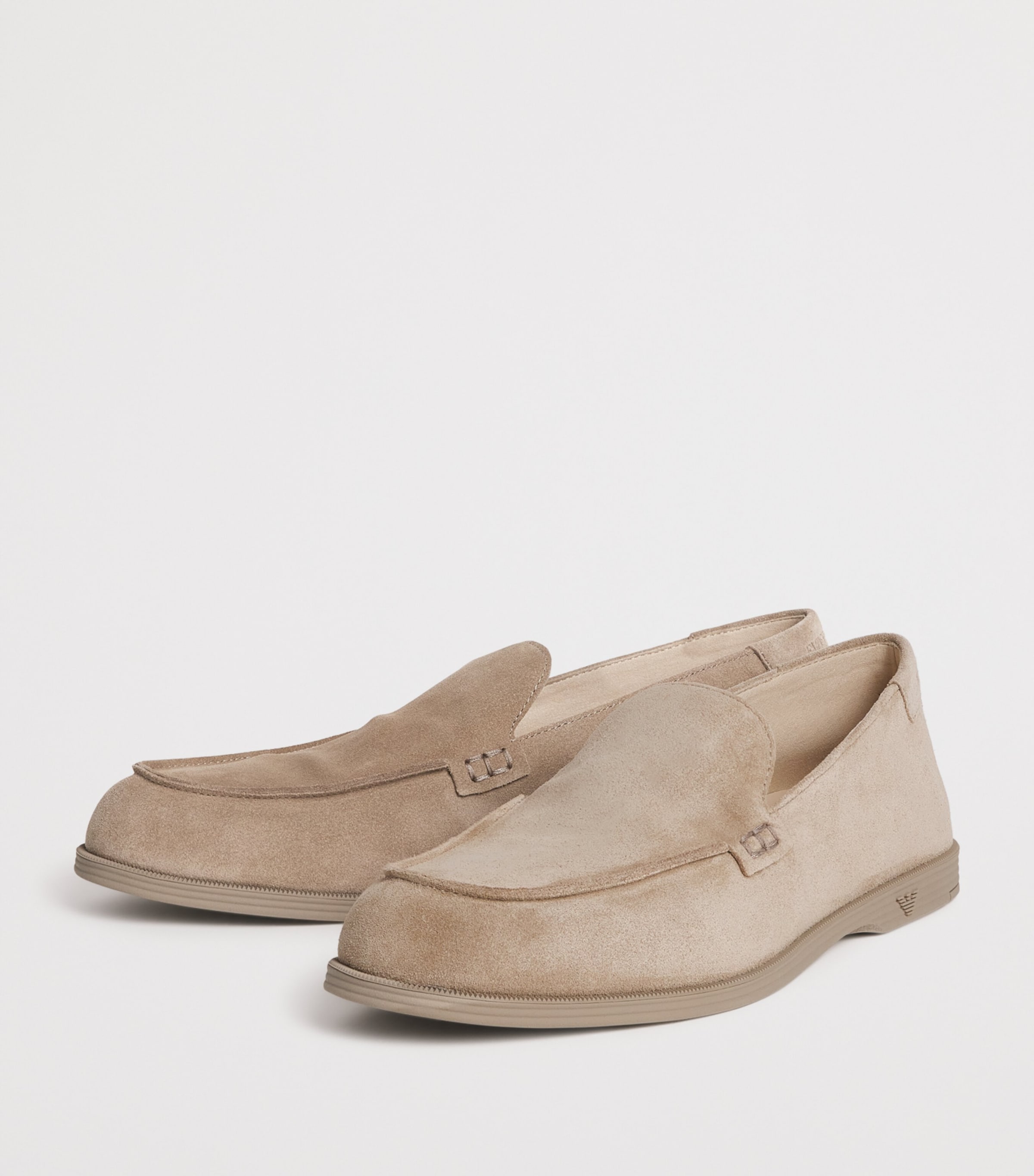 Suede Velour Loafers U6092 Image 3