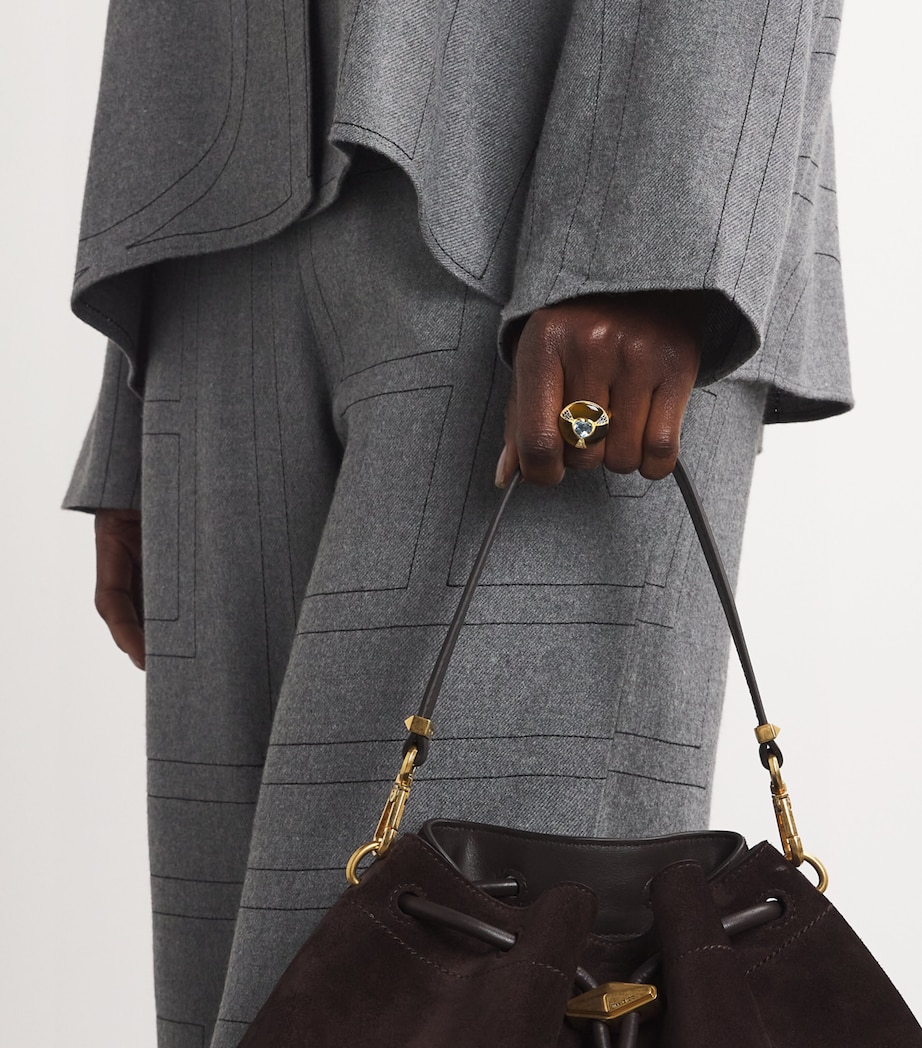 Yellow Gold and Mixed Stone Balance Ring YELLOW GOLD Image 5