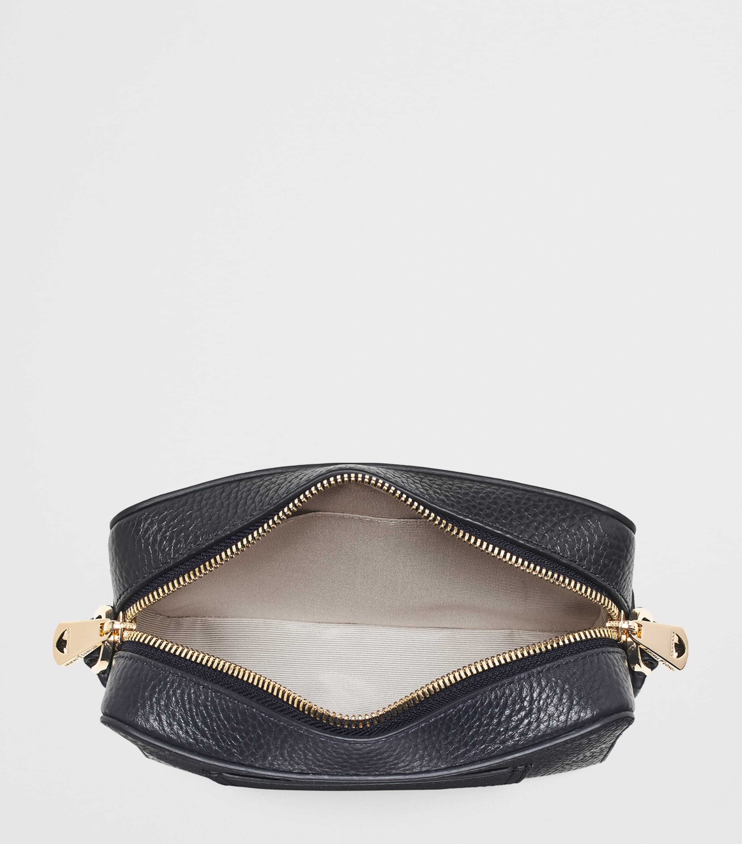 Leather Camera Bag NAVY Image 4