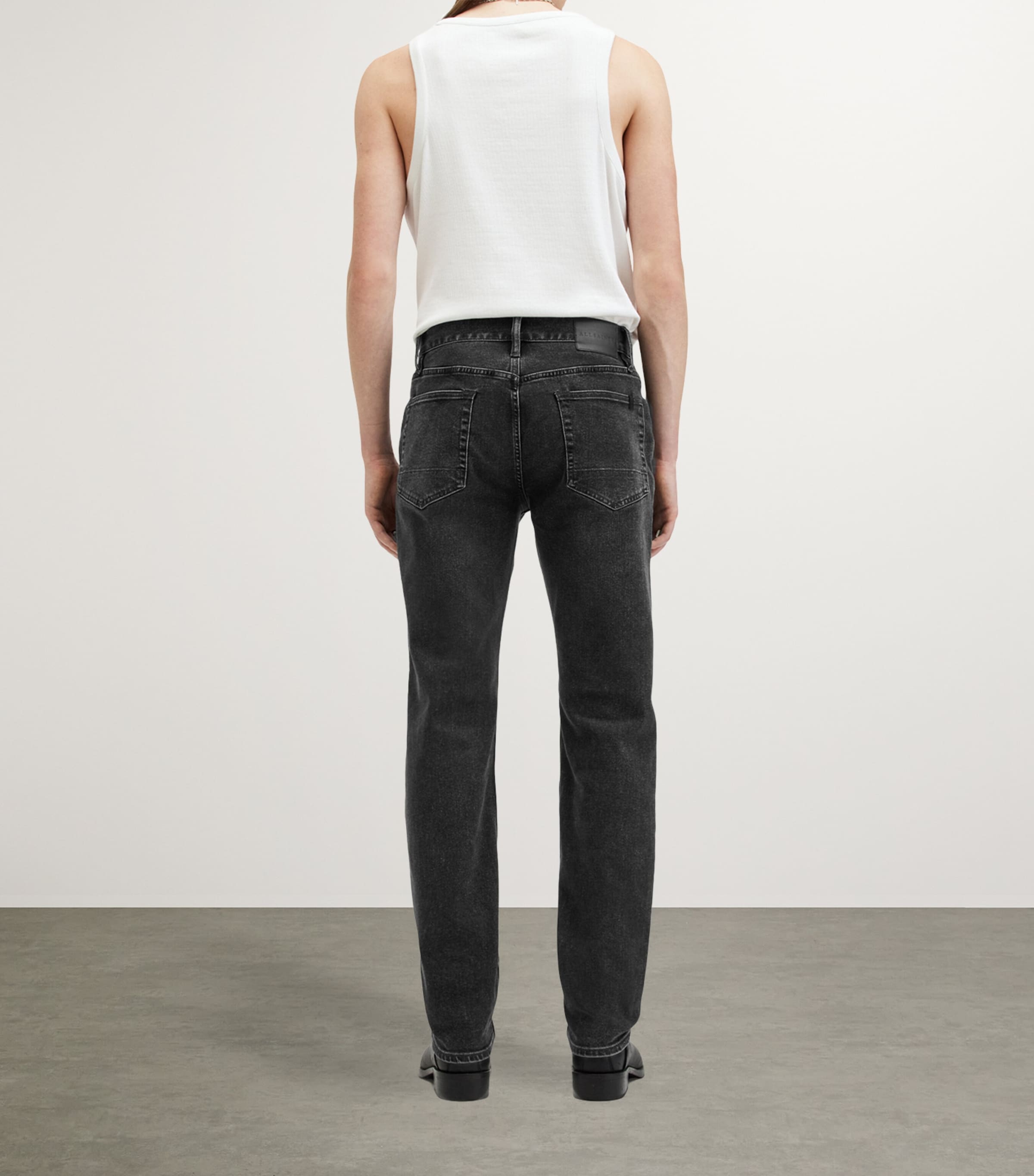 Iggy Slim Jeans WASHED BLACK Image 3