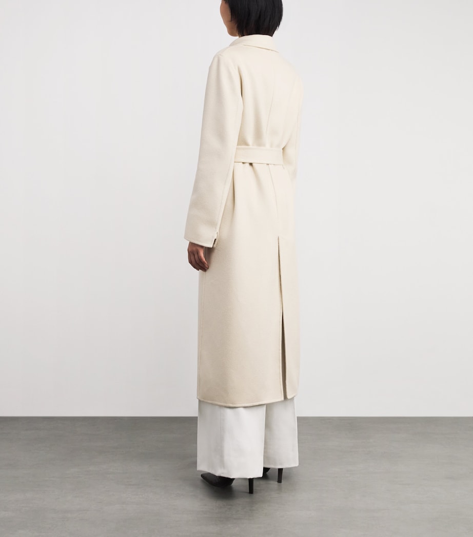 Cashmere Claudie Wrap Coat 9900 Image 4