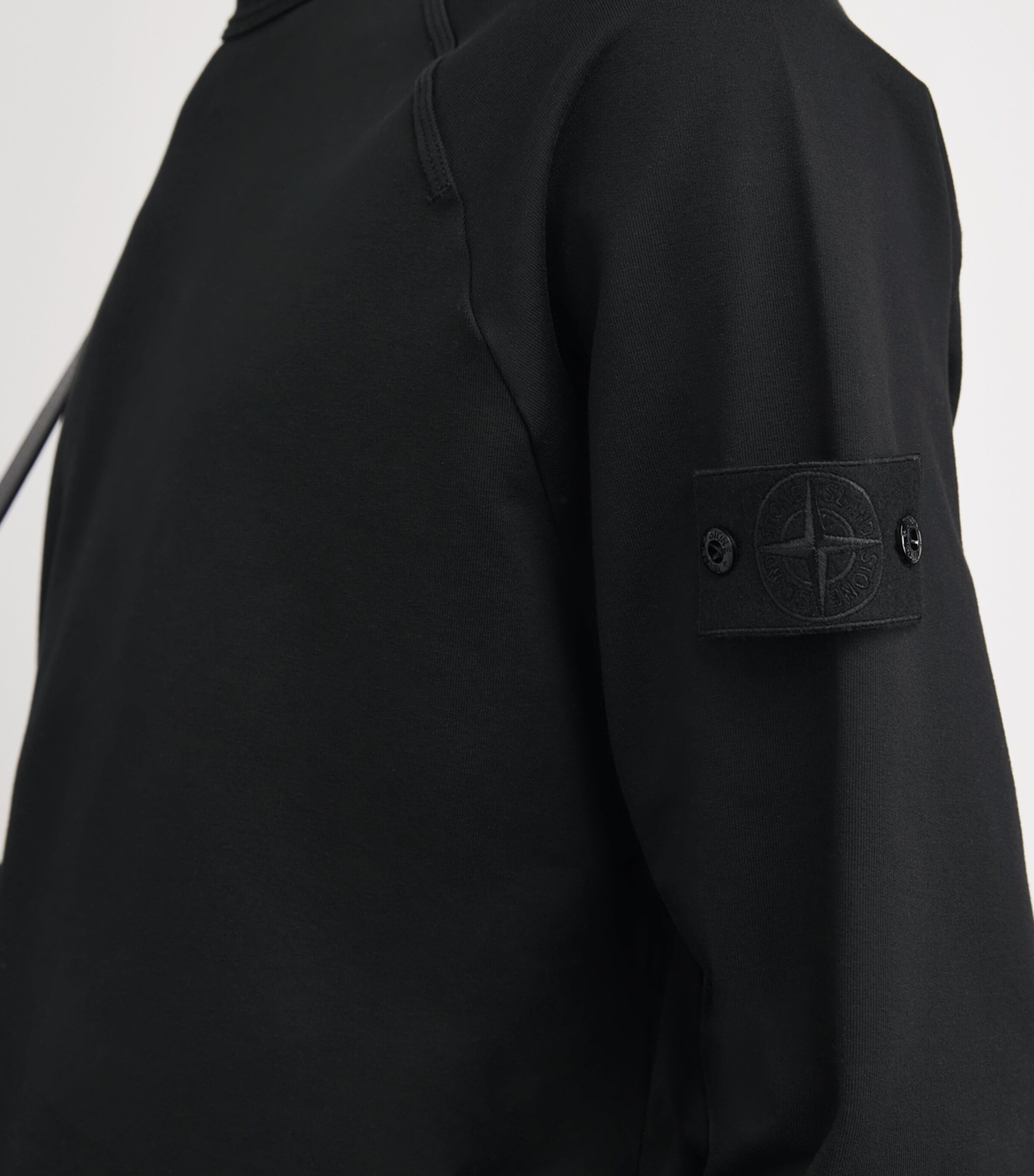 Stone Island Mens Cotton-Blend Ghost Sweatshirt Image 3