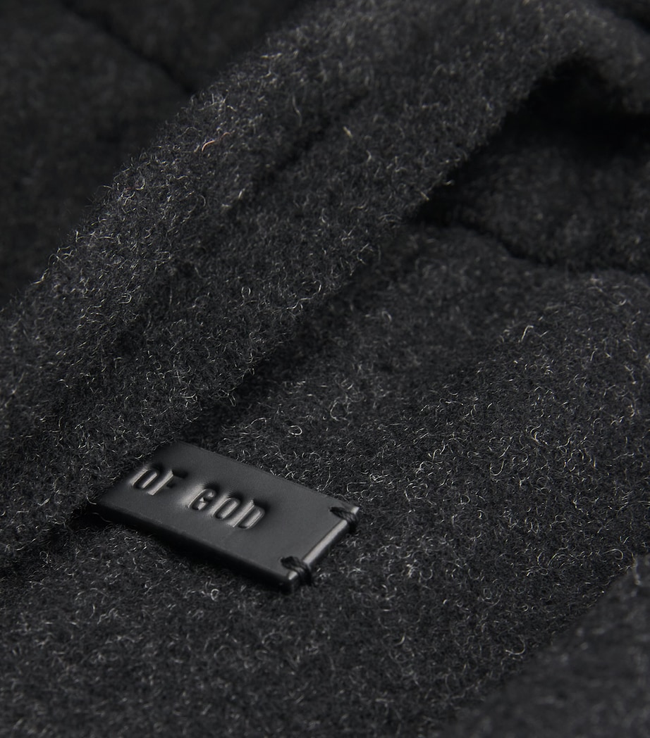 Wool-Cashmere '70s Trousers CHARCOAL Image 5