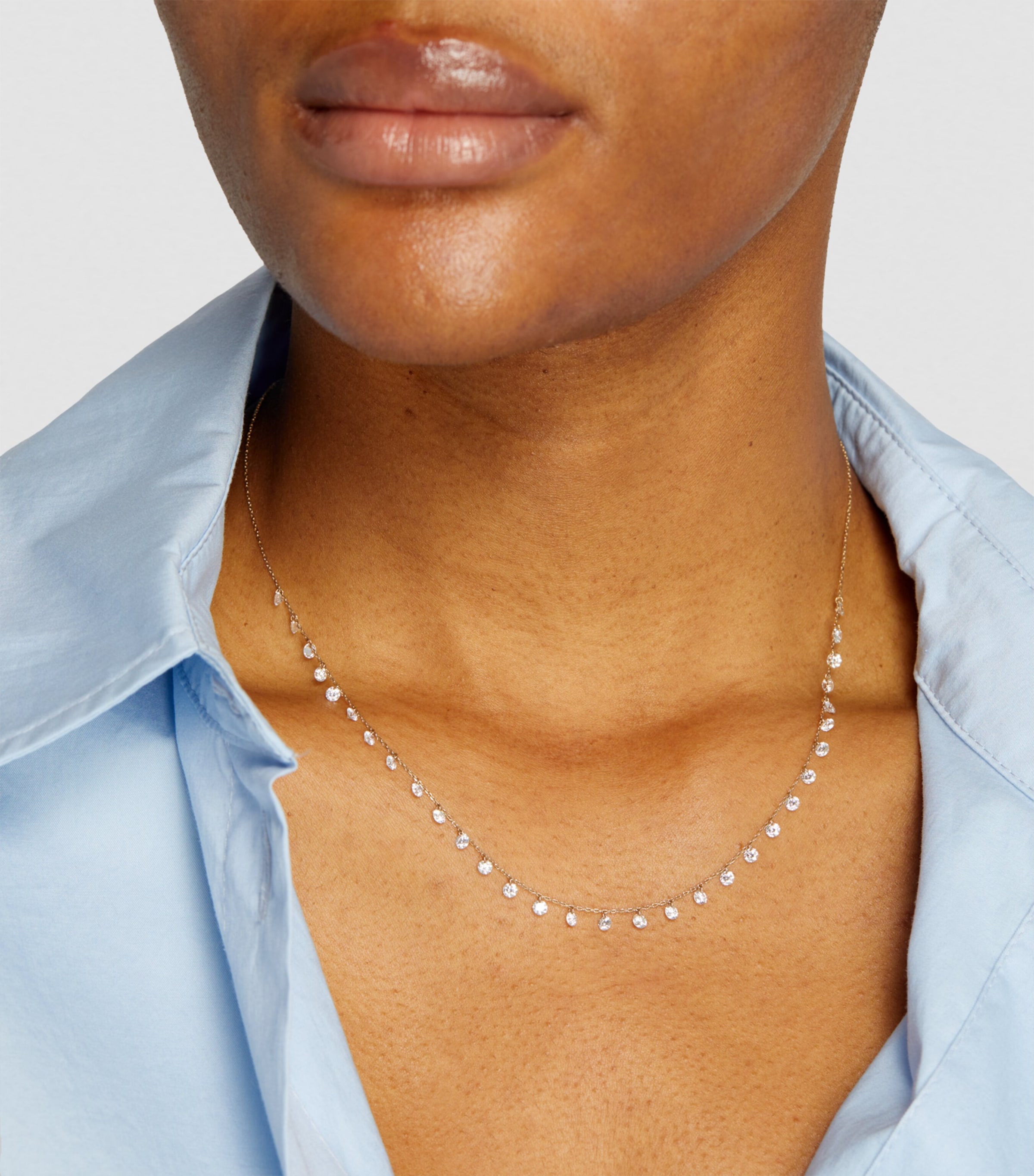 Yellow Gold and Diamond Danaé Necklace YELLOW GOLD Image 4