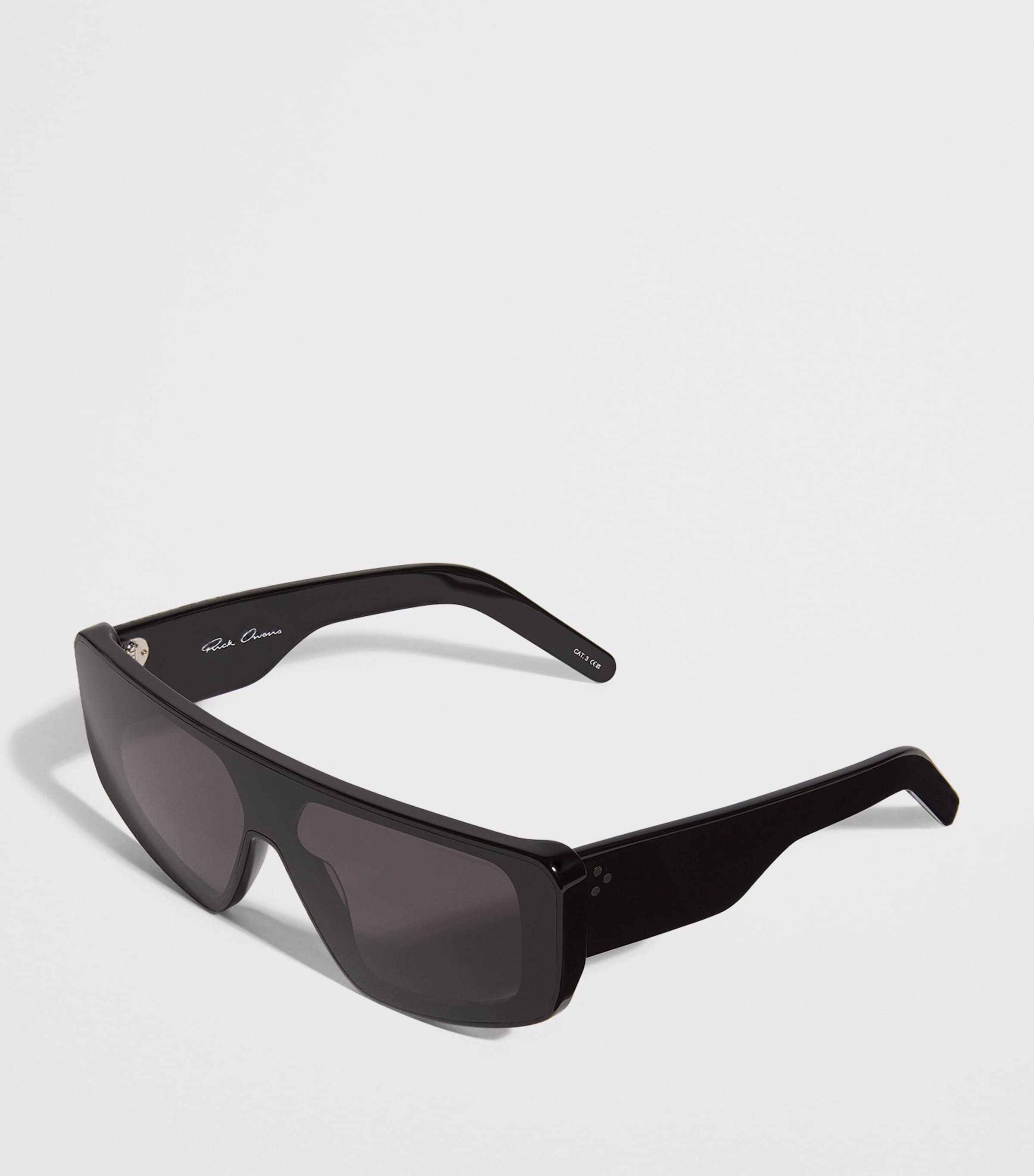 Geometric Performa Sunglasses BLK TMPL/BLKLNS/0909 Image 2