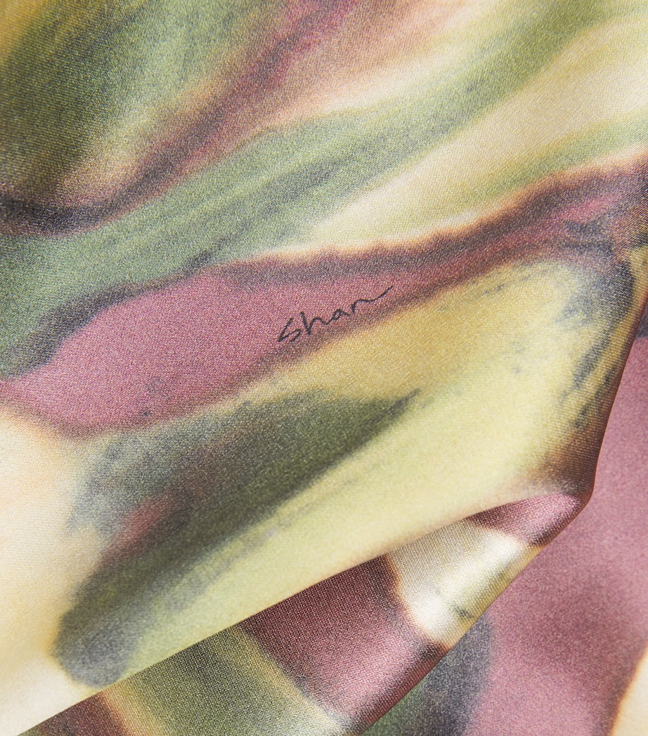 Silk Floral Maxi Kaftan 952 MAGNOLIA Image 5