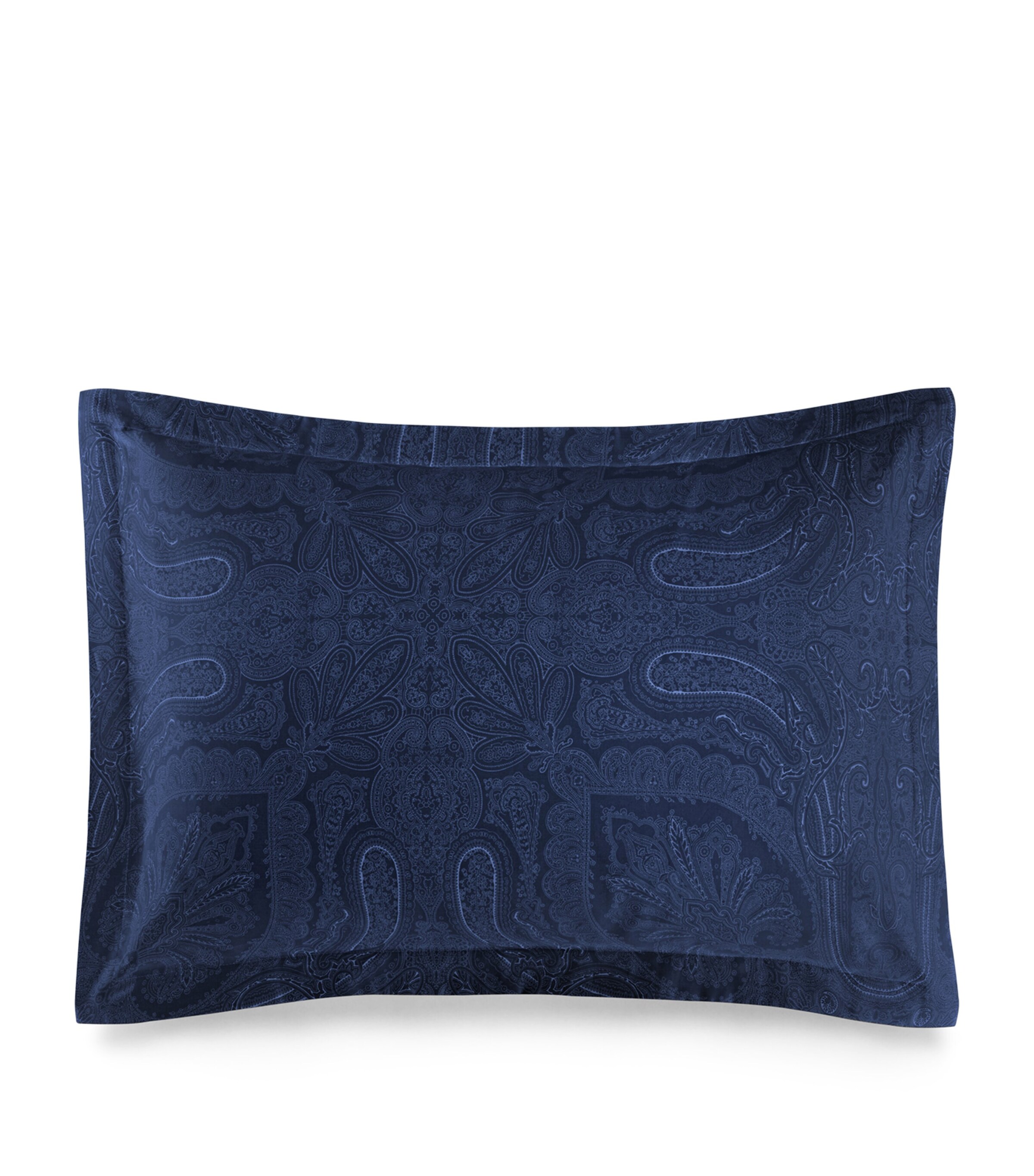 Ralph Lauren Home Doncaster Standard Oxford Sham (50cm x 75cm) Navy Image 2