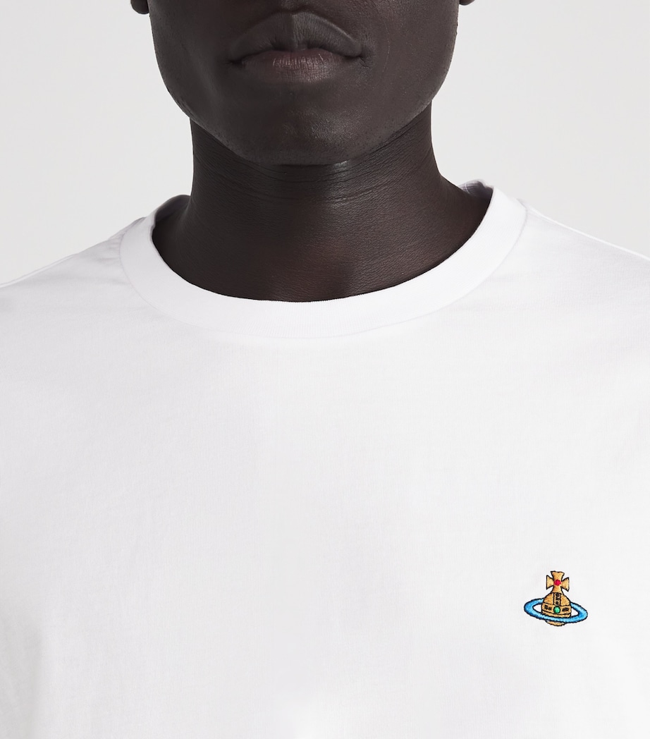 Organic Cotton Orb T-Shirt A401 WHITE Image 6