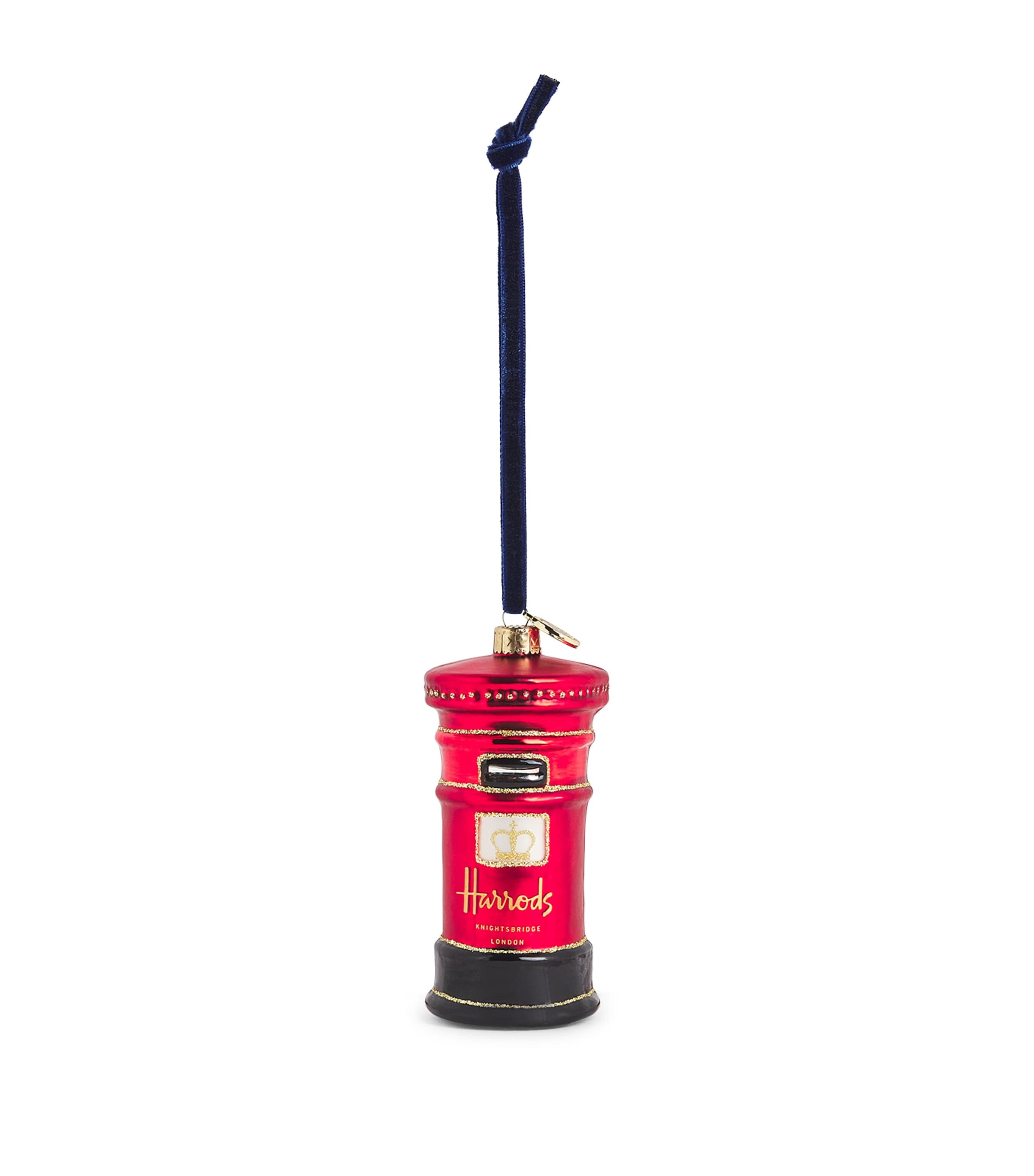 Harrods Post Box Tree Decoration In Red