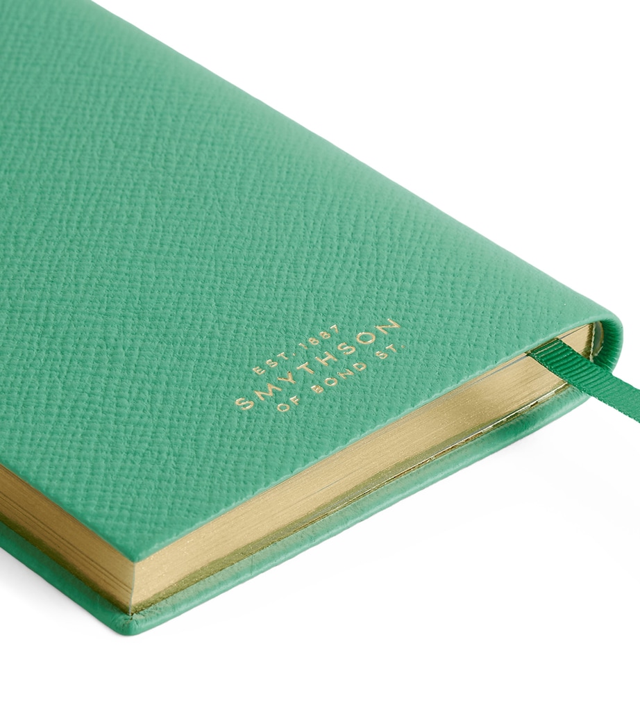 Smythson x Peter Rabbit Panama Leather Notebook Sherbet Image 5