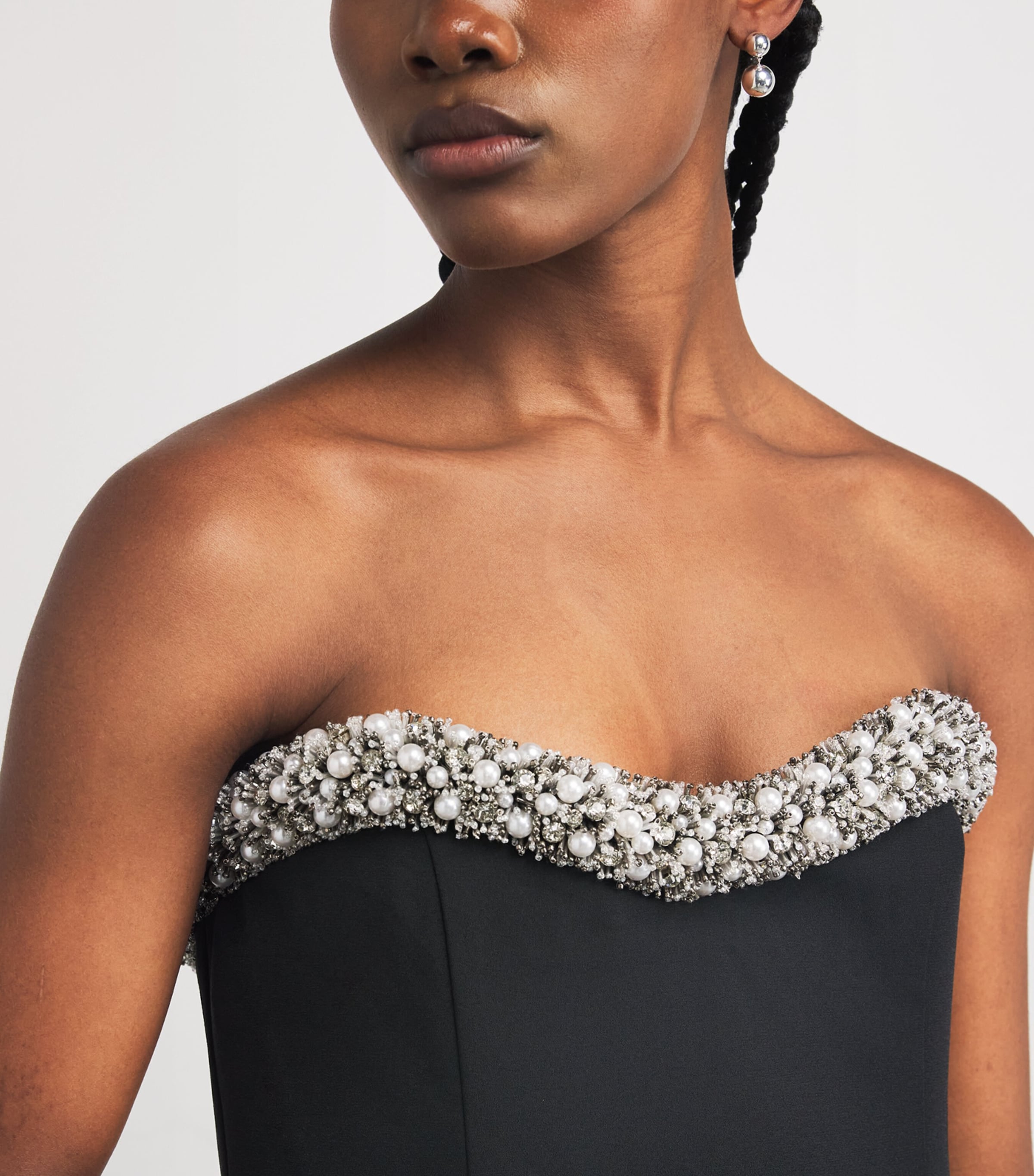 Embellished Riona Maxi Dress BLACK Image 4