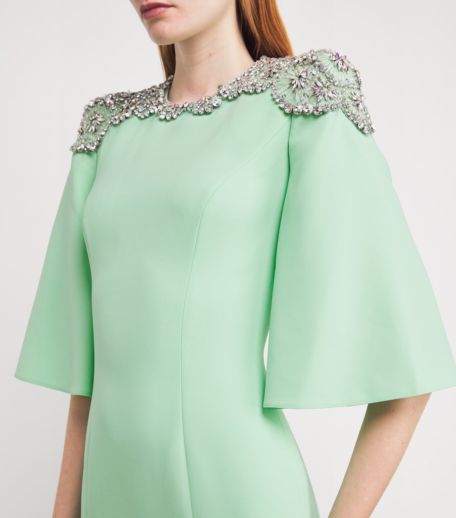 Embellished Daza Maxi Dress 1024 SPRING GREEN Image 6