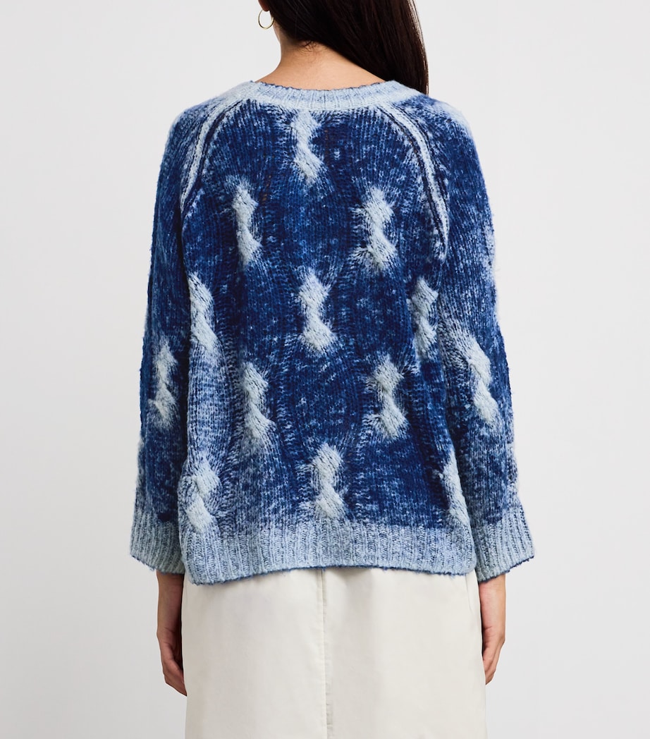 Wool-Blend Crew-Neck Sweater GREY Image 4