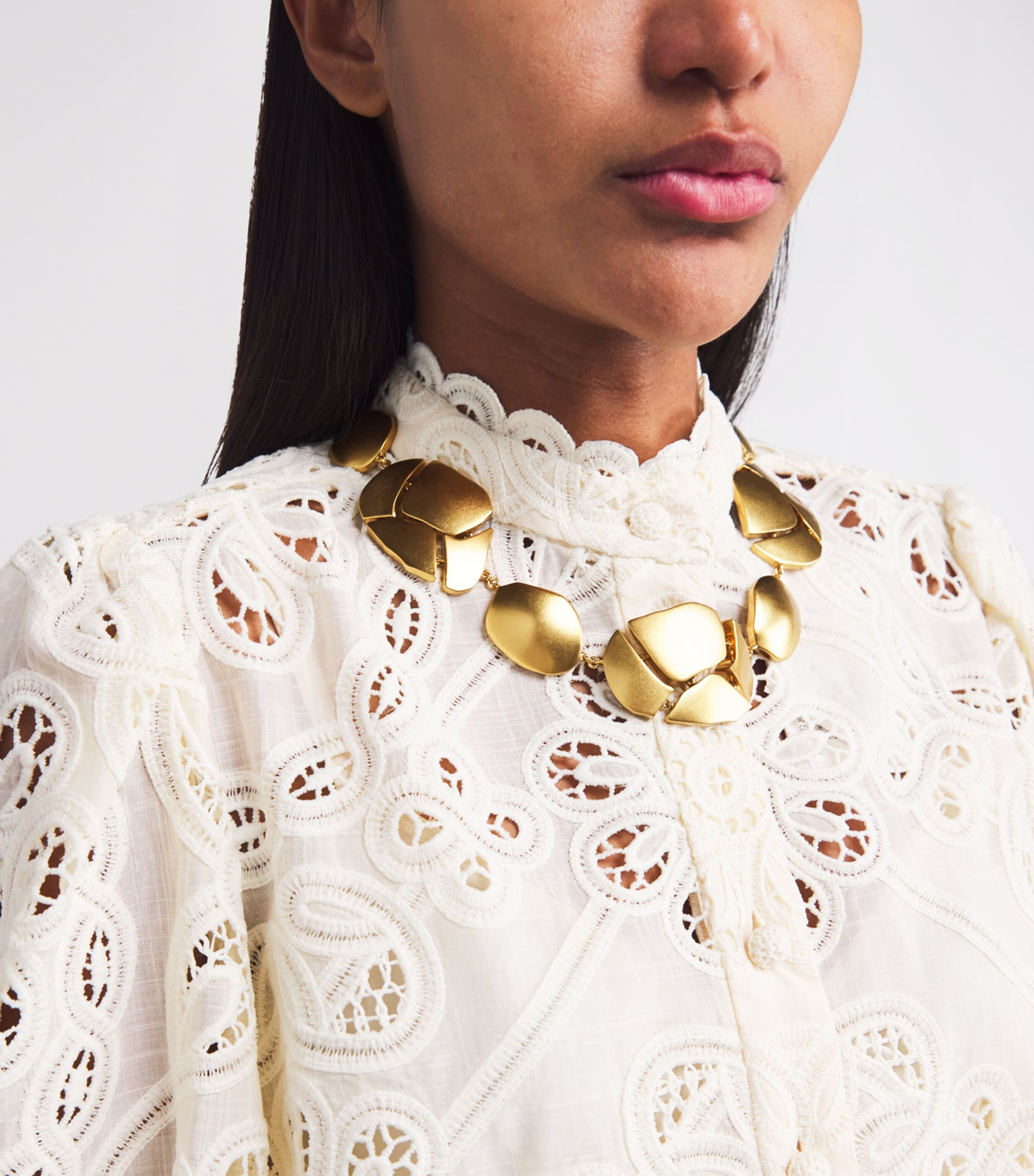 Zimmermann Cracked Byron Necklace Gld/gold Image 2