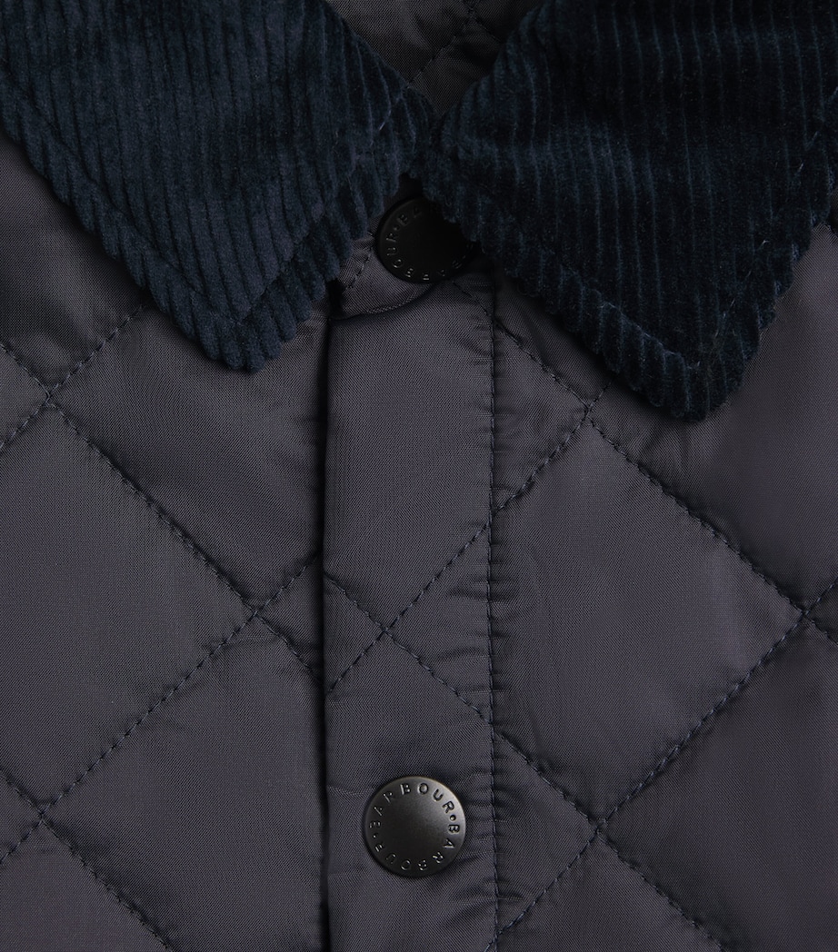 Barbour Mens Heritage Liddesdale Quilted Jacket Navy Image 6
