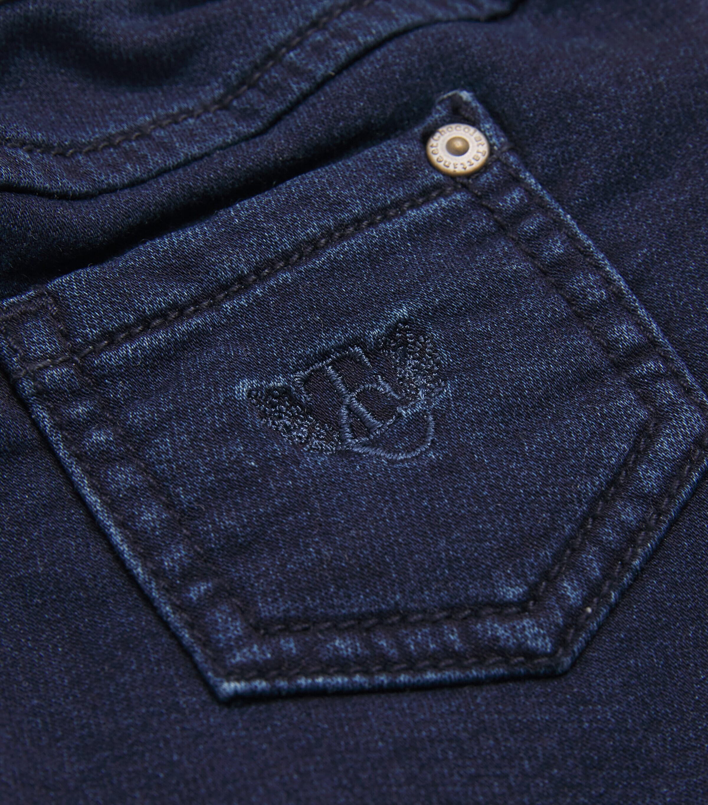 Cotton-Wool Slim Jeans (3 Months-4 Years) 4MARINE Image 3