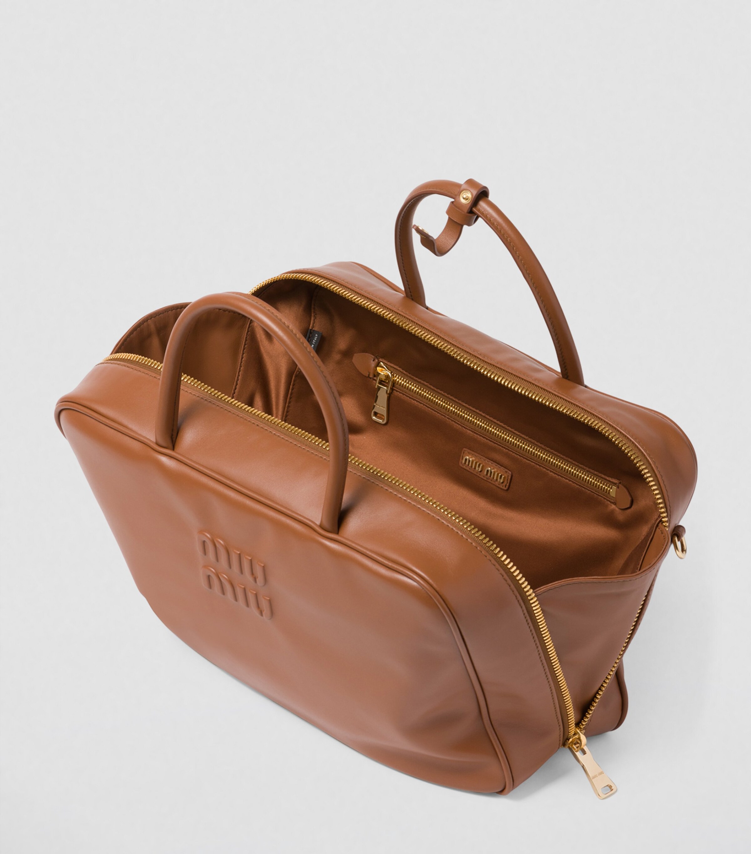 Leather Top-Handle Bag F0046 Image 7