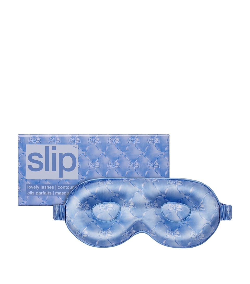 Slip Mulberry Silk Contour Sleep Mask Bluebelle