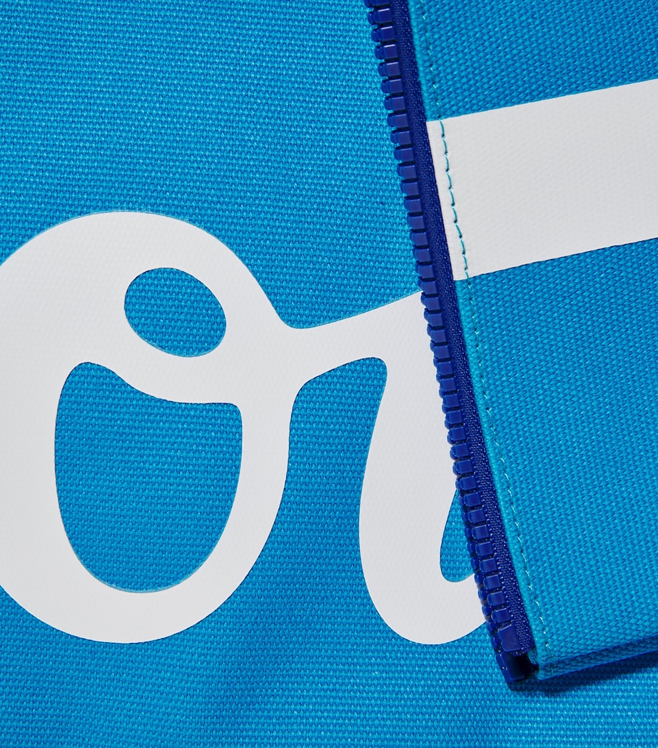 Large Cotton Logo Pouch BRIGHT BLUE Image 3