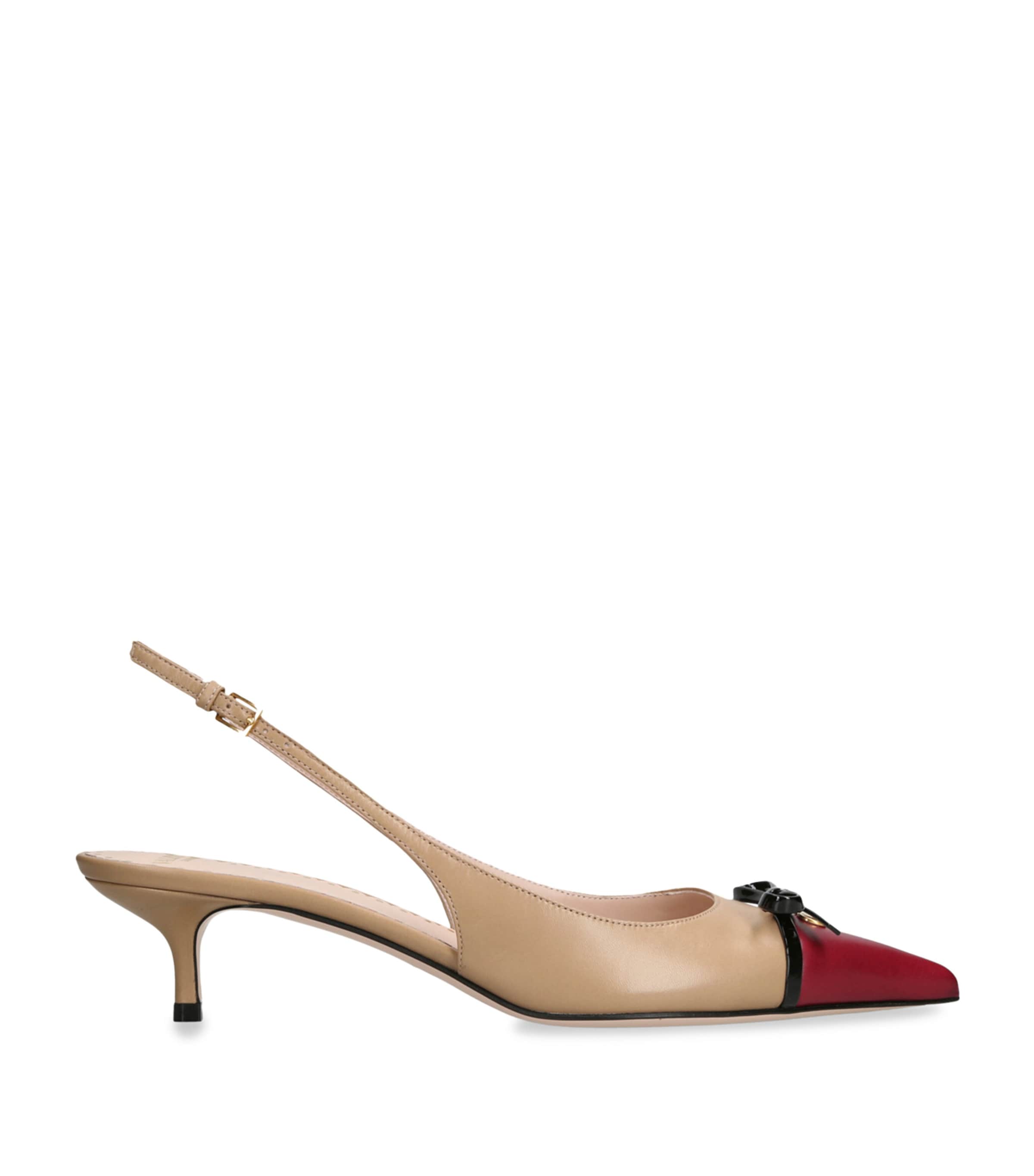 Valentino Bepointy Slingback High Heel Sandals