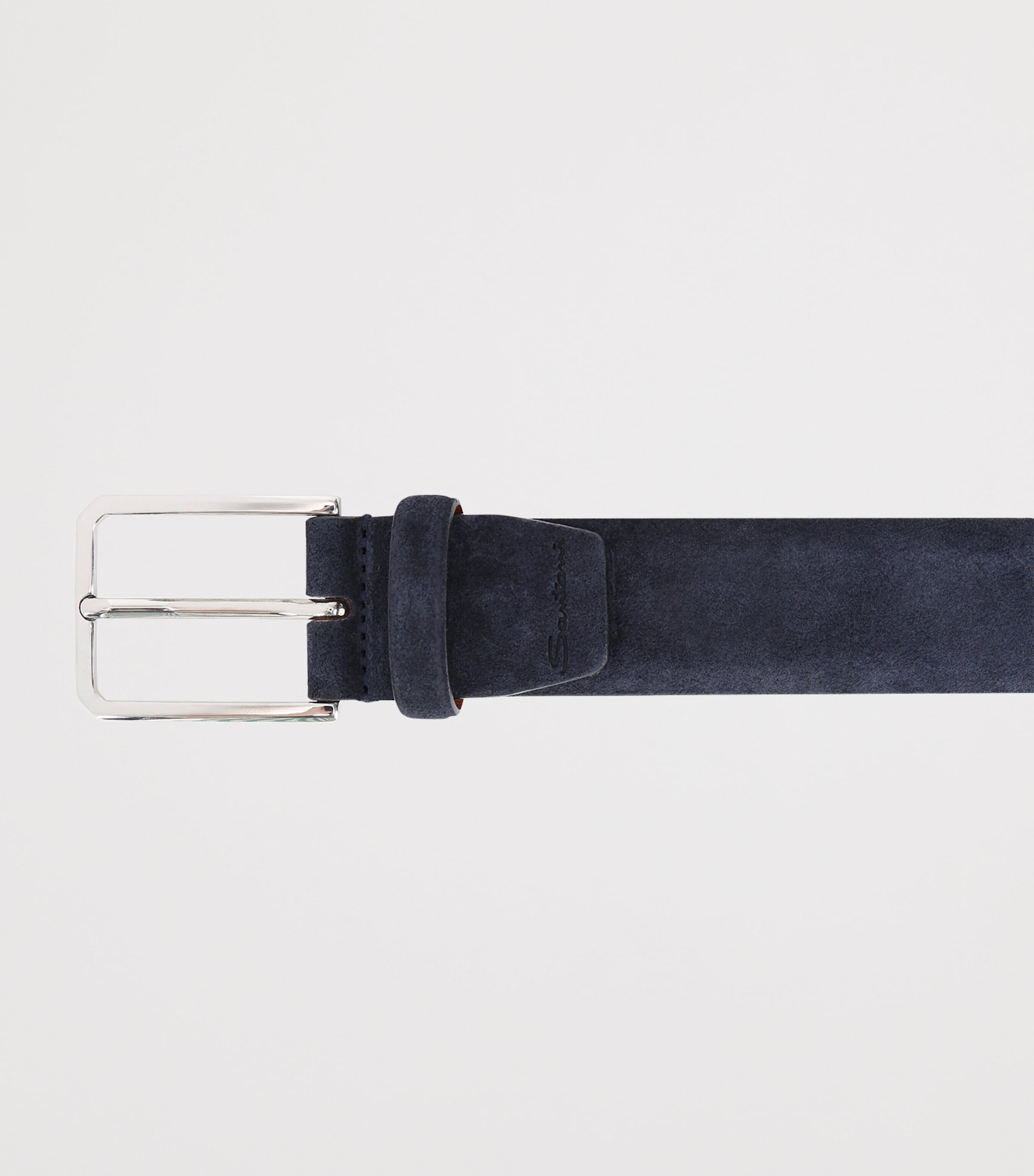 Suede Belt NAVY Image 2
