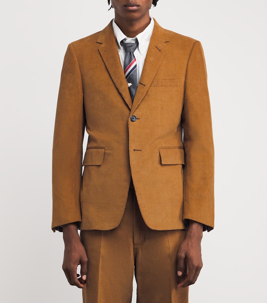 Cotton Corduroy Blazer MED BROWN Image 3