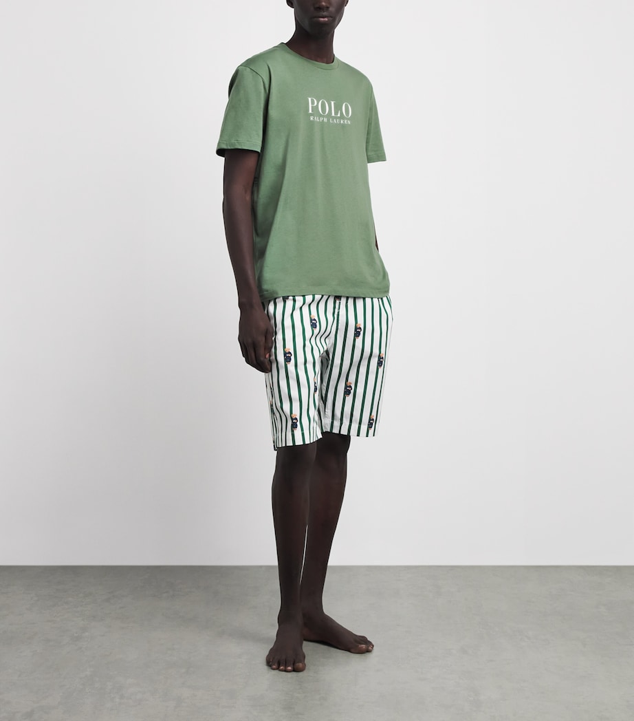 Polo Ralph Lauren Mens Cotton Logo Pyjama T-Shirt Fatigue Image 2