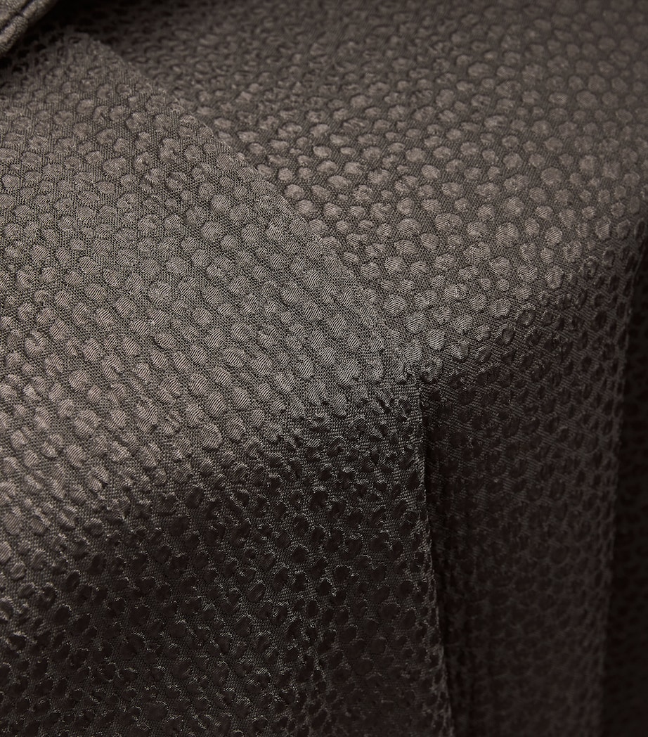 Jacquard Playtime Midi Dress SLATE GREY Image 5