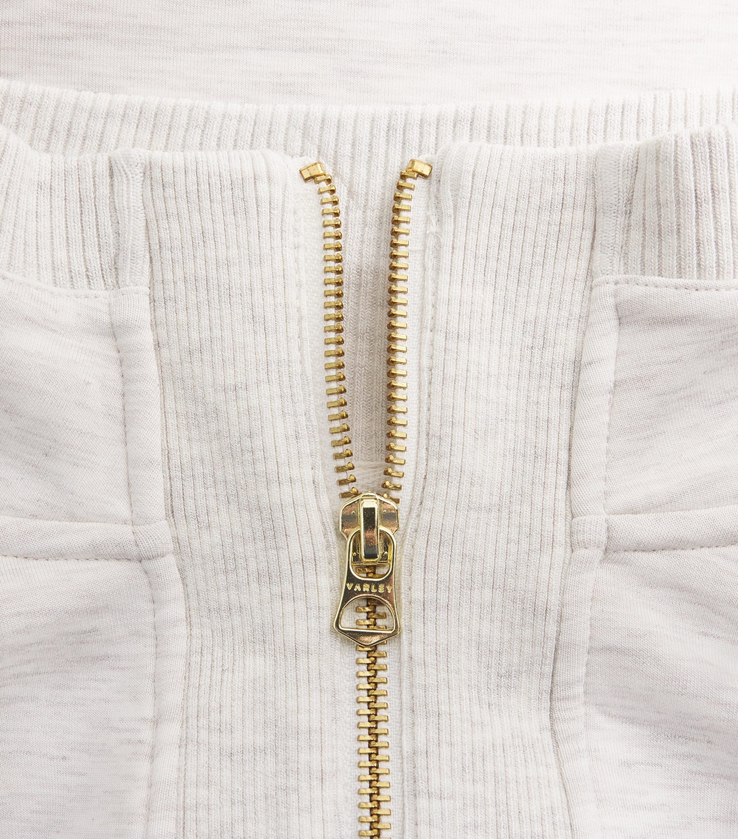 DoubleSoft Molly Half-Zip Sweatshirt IVORY MARL Image 5