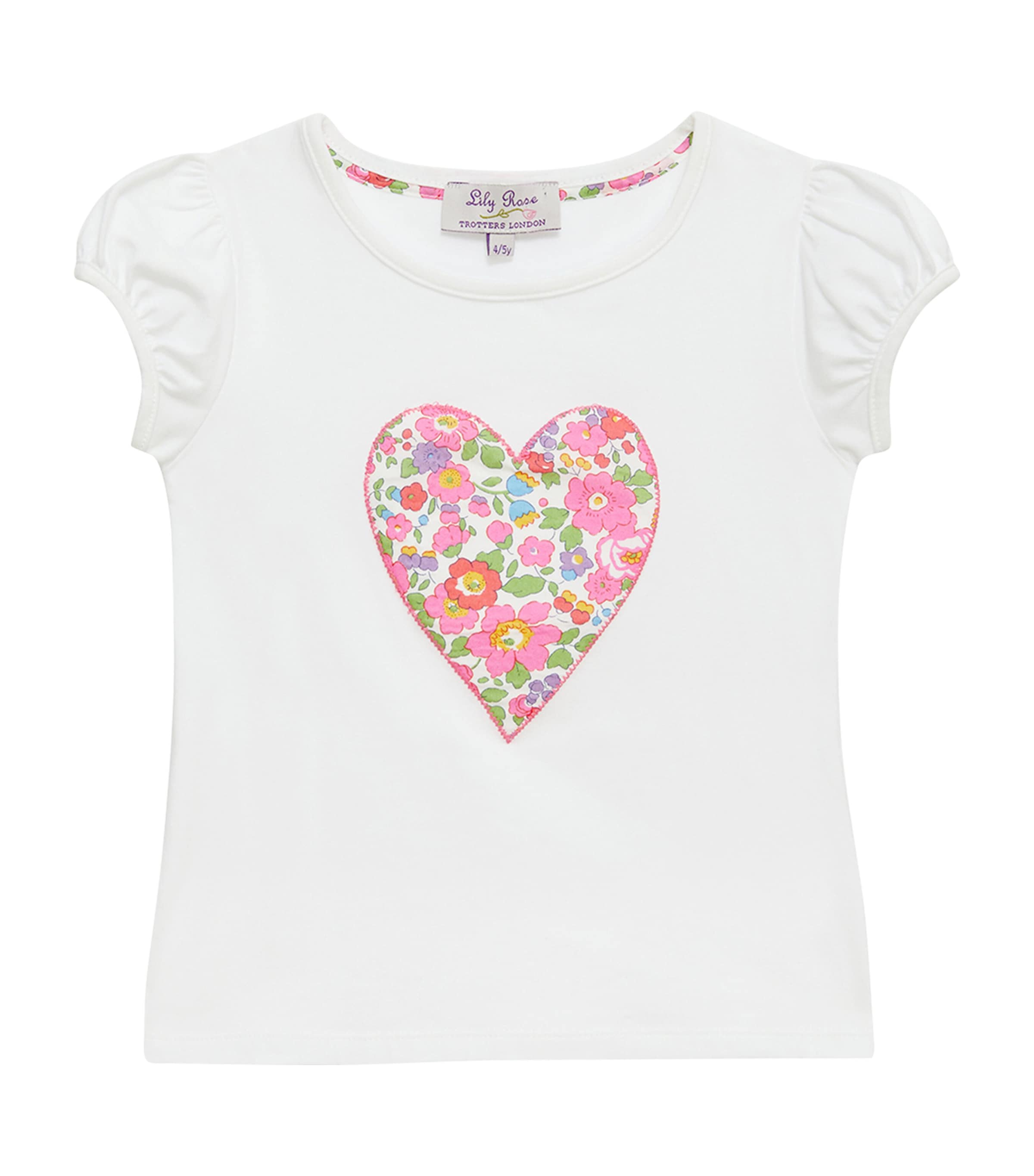 Trotters Betsy Heart T-shirt In Pink