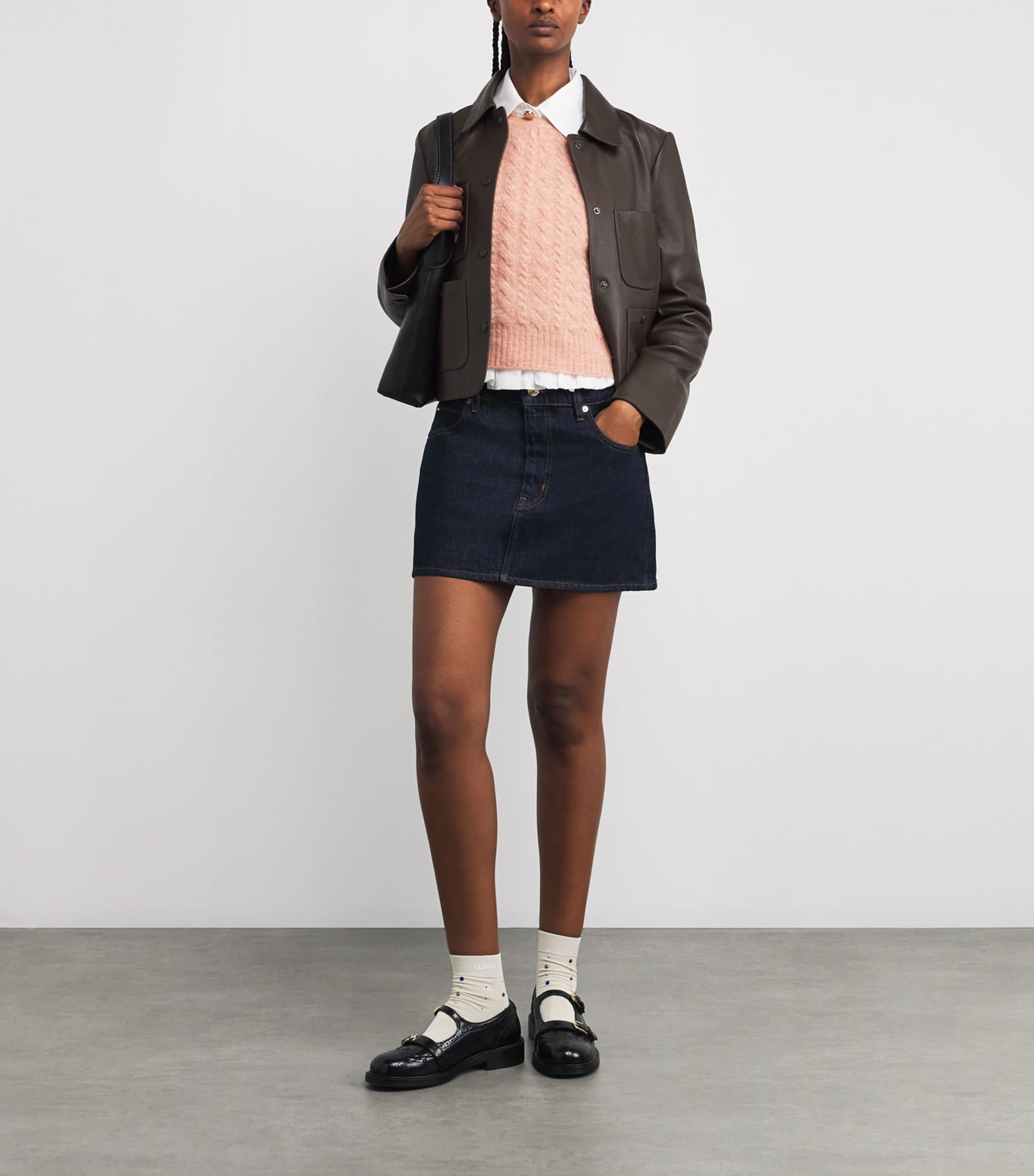 Wool-Blend Sweater Vest POUDRE PINK Image 2