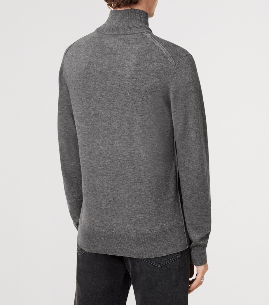 Kilburn Quarter-Zip Sweater MONUMENT GREY Image 4