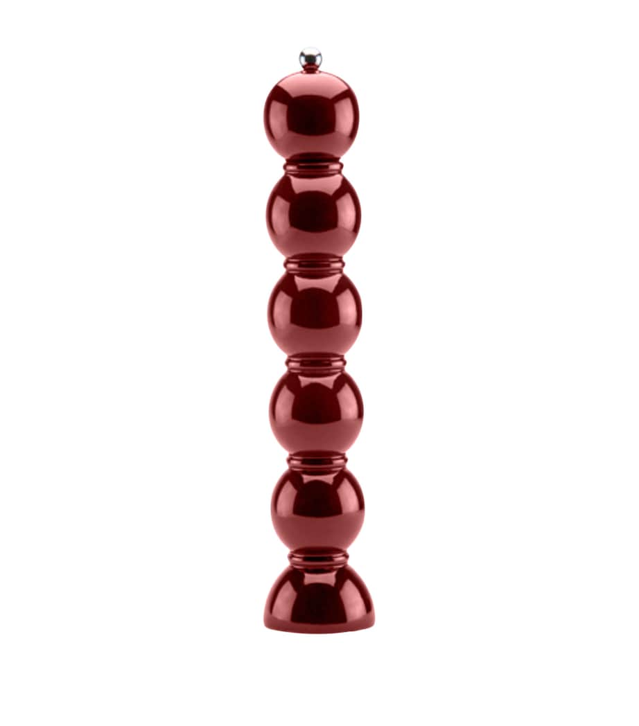 Addison Ross Large Bobbin Salt or Pepper Mill Red Image 1
