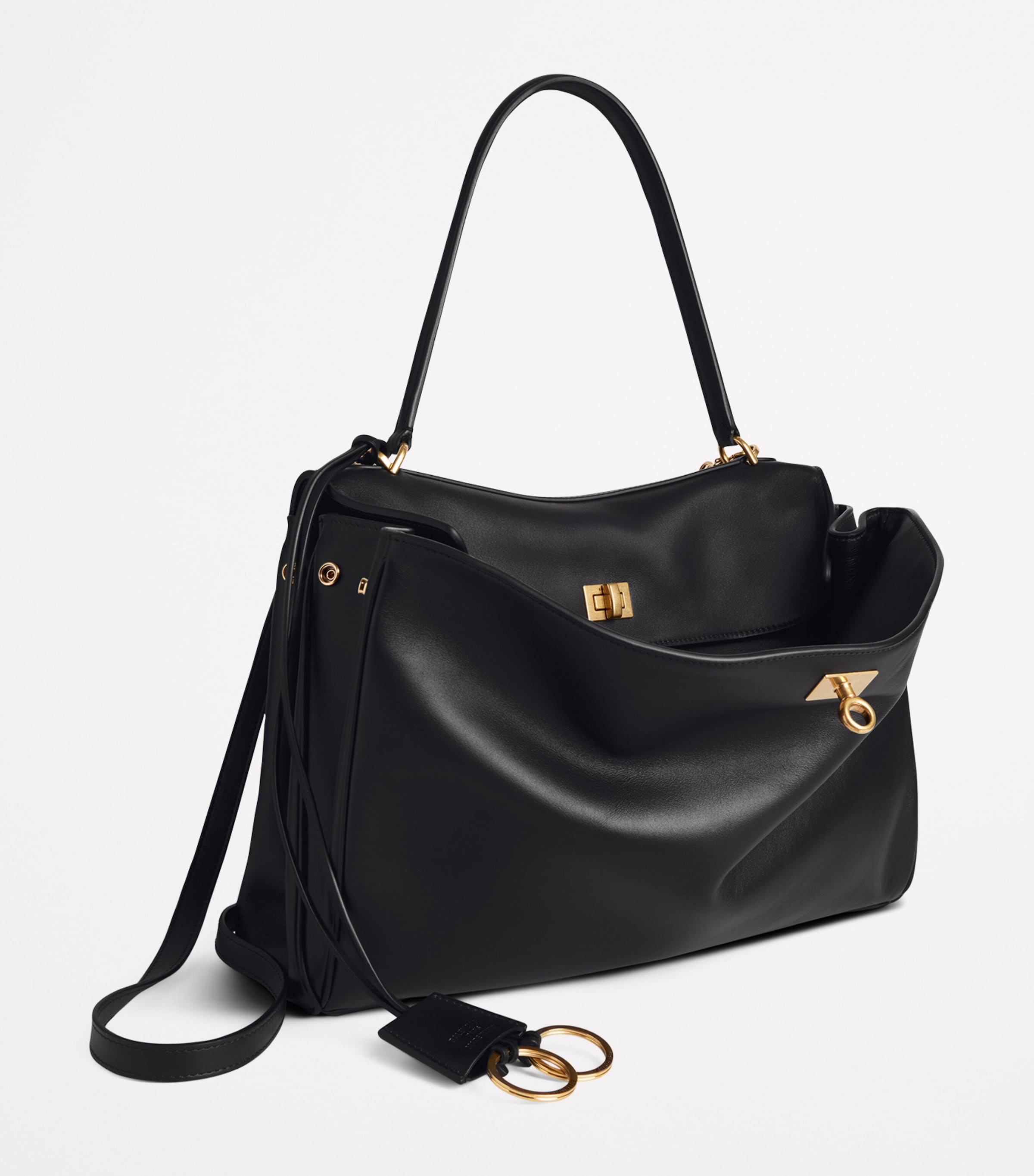 Medium Calfskin Rodeo Shoulder Bag 1000 Image 5