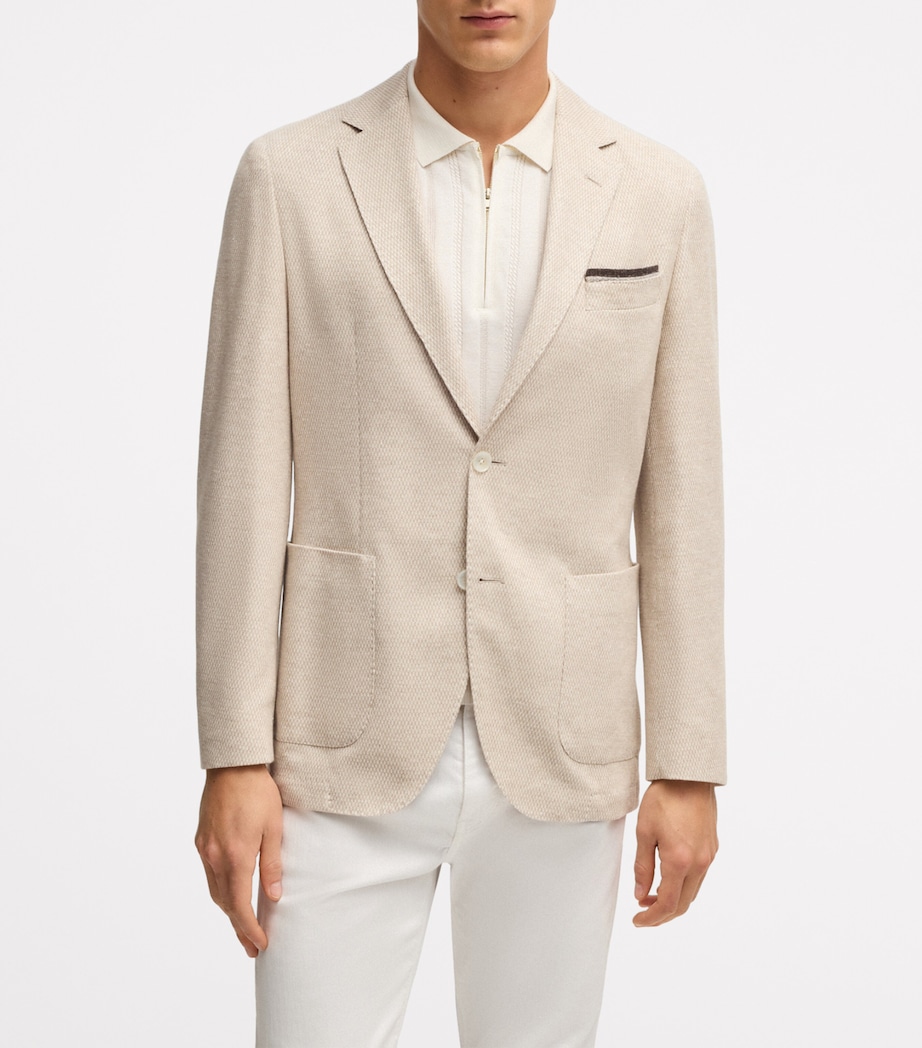 Linen-Silk Pocket Square 207 Image 2