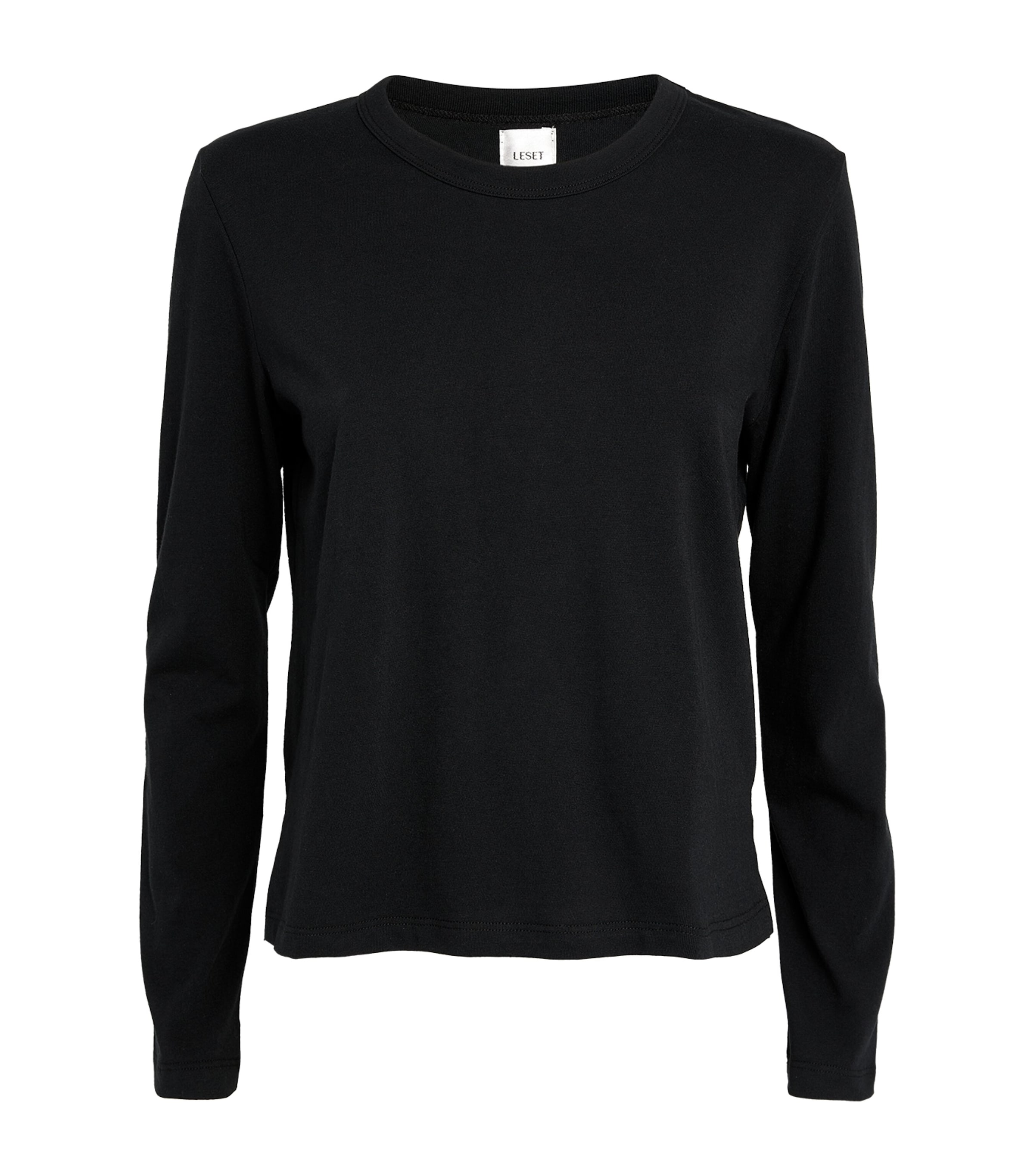 Leset Long-sleeved Maya T-shirt In Black